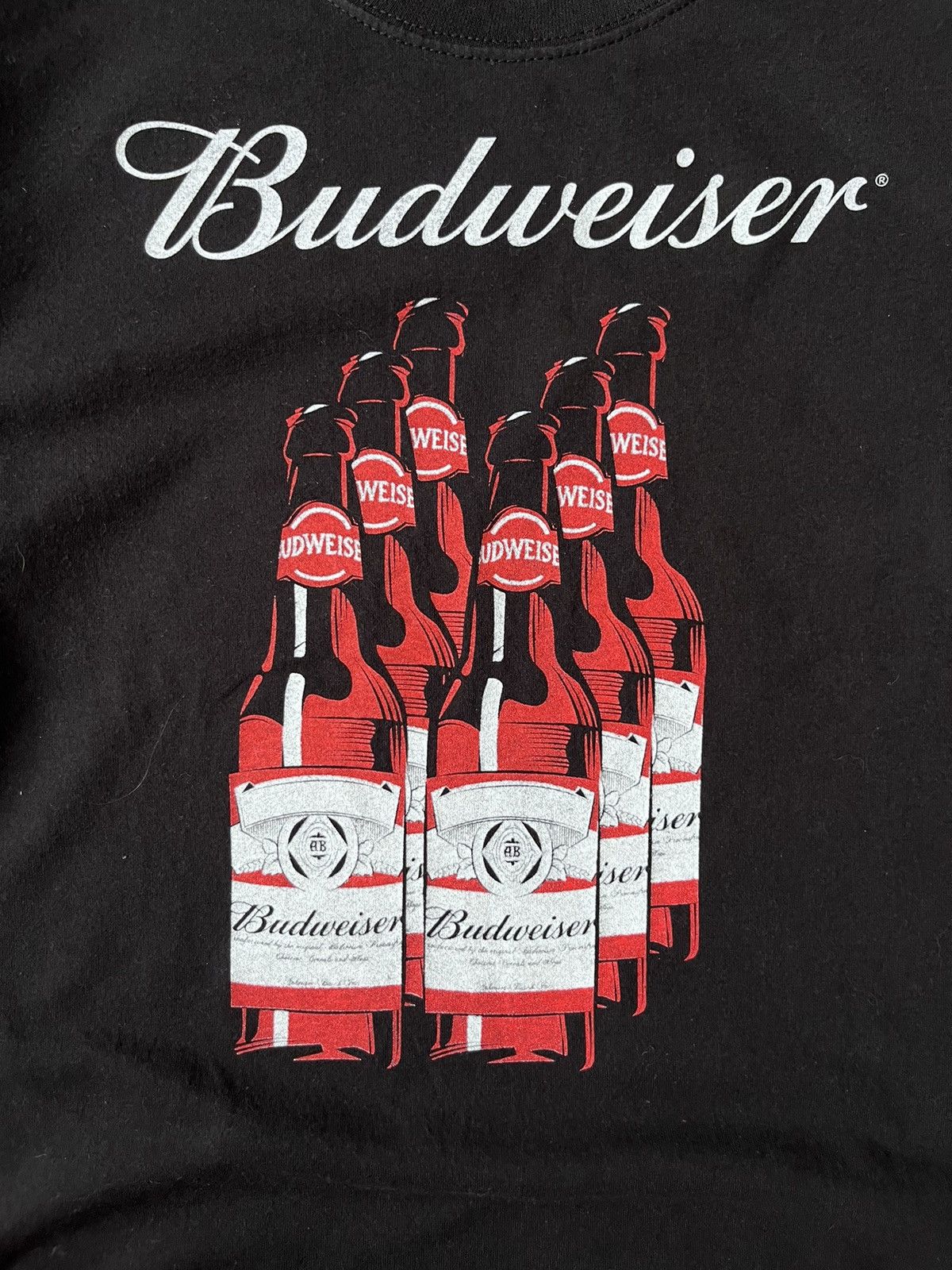 Budweiser Vintage 90s Y2K Budweiser Beer Logo Long Sleve Tee Size US L / EU 52-54 / 3 - 3 Thumbnail