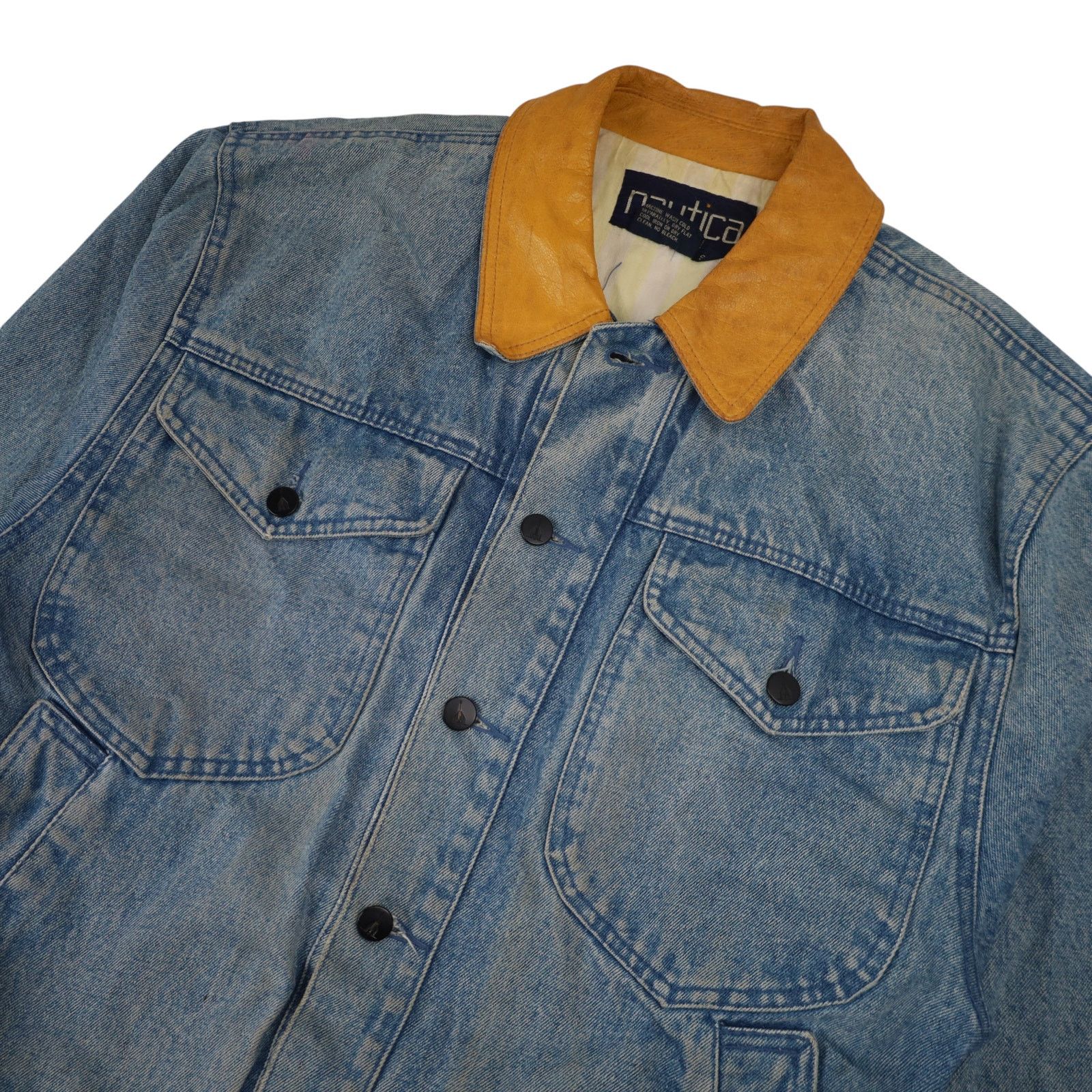 Nautica × Vintage Vintage Nautica Denim Jacket Size US S / EU 44-46 / 1 - 2 Thumbnail