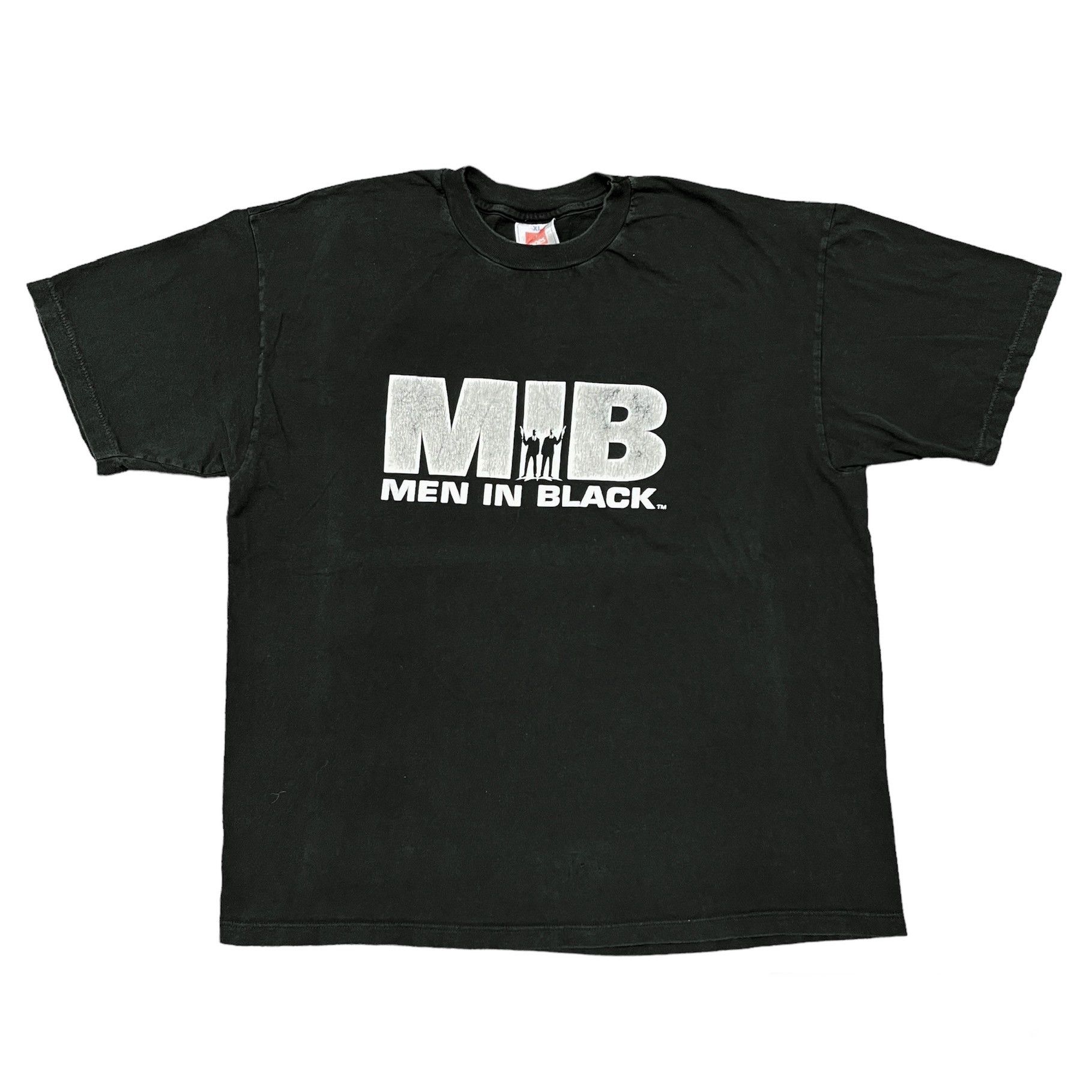 image of 1997 Men In Black Shirt Vintage Movie Tees (Size XL)