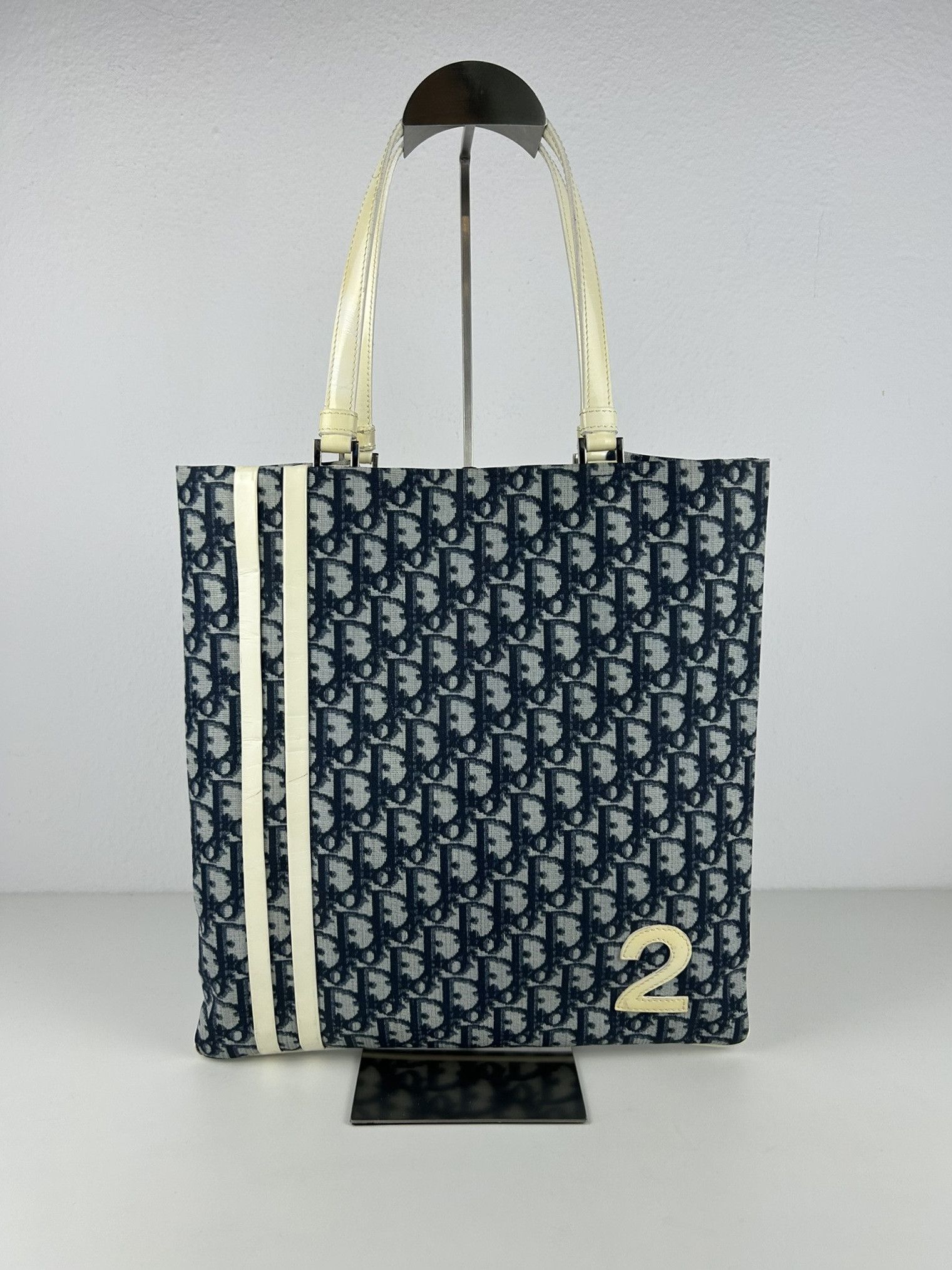 Dior Y2k Dior by John Galliano trotter oblique monogram tote Size ONE SIZE - 1 Thumbnail