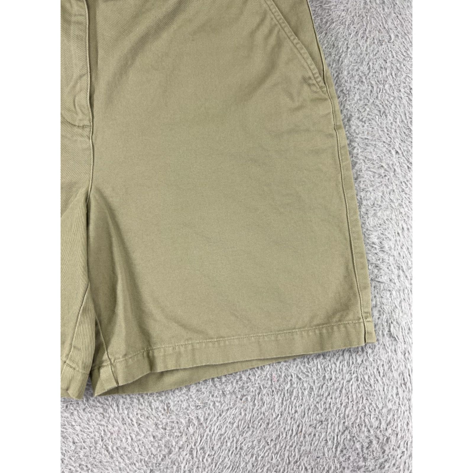 Ralph Lauren Lauren Ralph Lauren Shorts Womens 8 Beige Khaki LRL 100% Cotton Twill Flat Front Shirt Adult 8 Blue 100% Cotton Chino Golf Outdoor Womens Size 30" / US 8 / IT 44 - 4 Thumbnail
