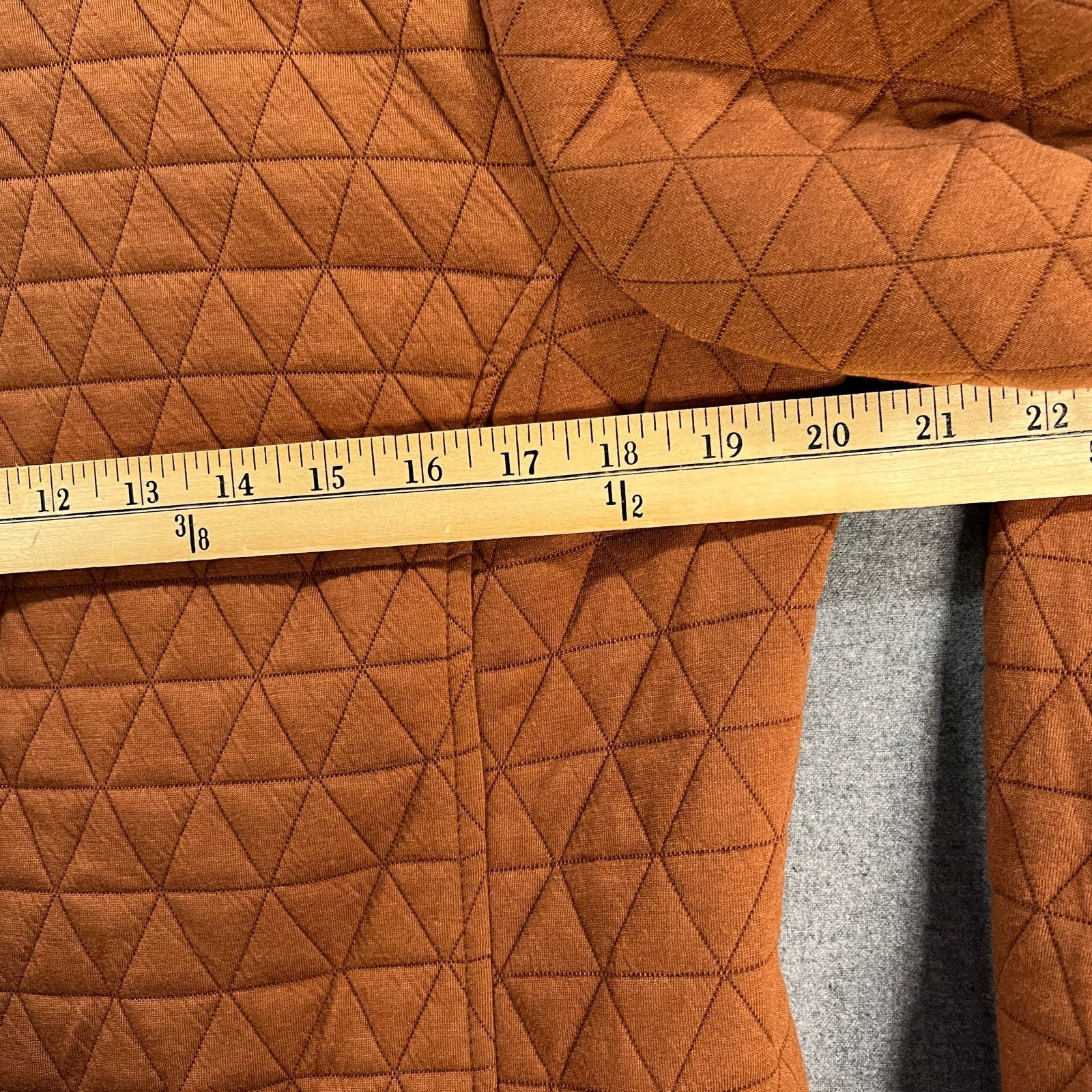 Other Susan Graver Weekend Quilted Knit Snap Front Mock Size M / US 6-8 / IT 42-44 - 8 Thumbnail