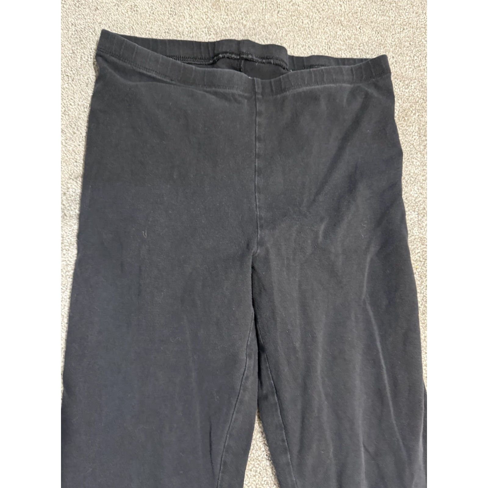 Vintage Simply Vera Wang Leggings Women's Size Small Black Stretch Womens Size 28" / US 6 / IT 42 - 2 Thumbnail