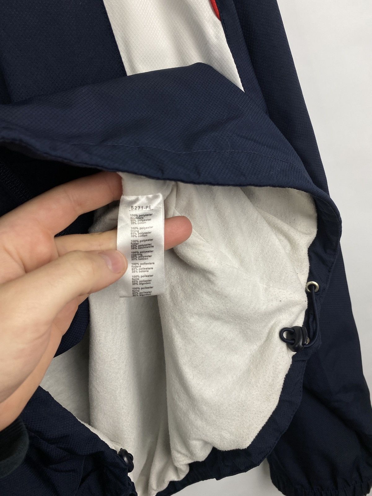 Lacoste 🇫🇷 Vintage 90s Lacoste Zip Hoodie Athletic Style Retro Y2K Size US XXL / EU 58 / 5 - 9 Thumbnail