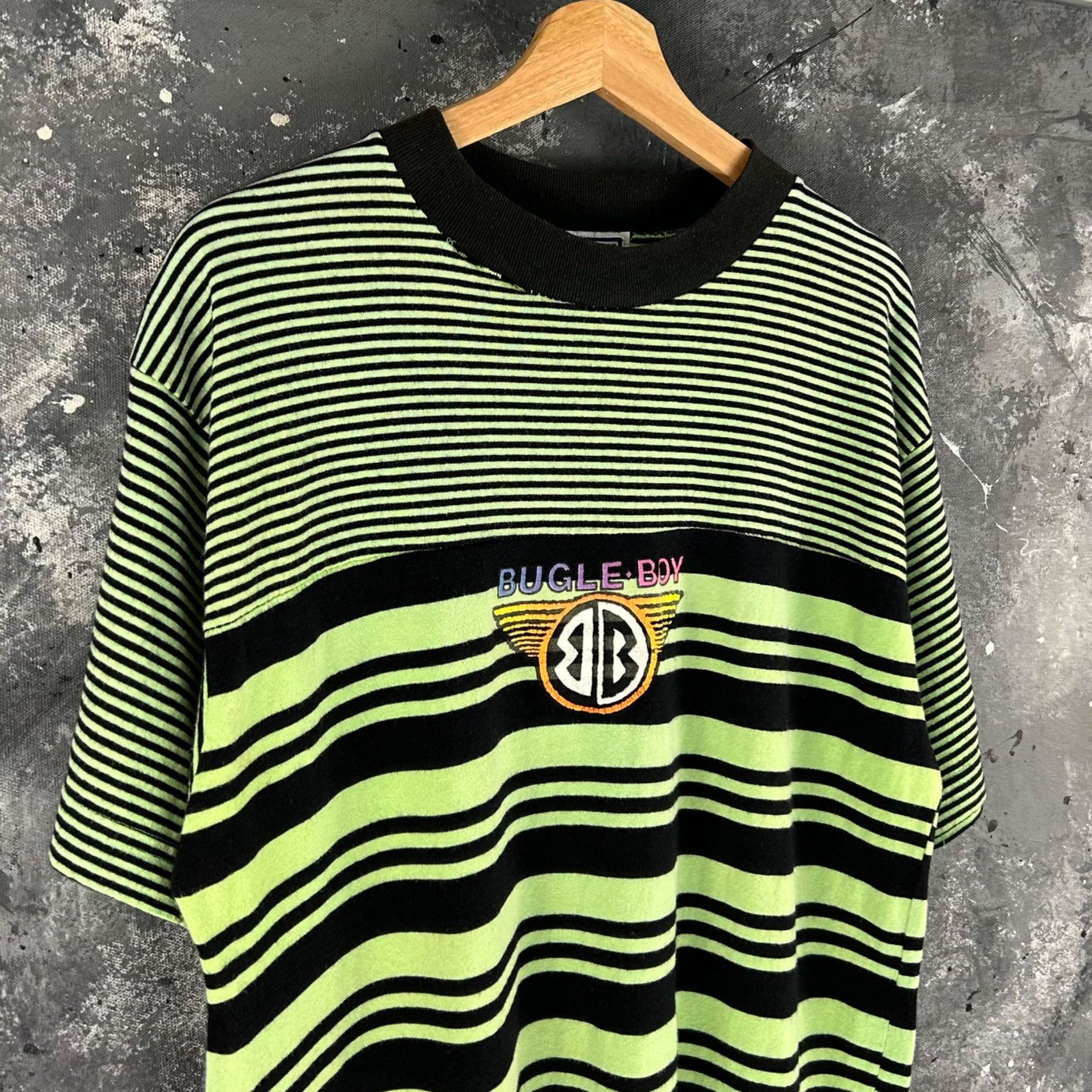 Bugle Boy Vintage 1980’s Bugle Boy stripe shirt Size US L / EU 52-54 / 3 - 2 Thumbnail