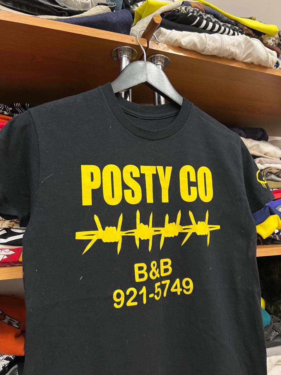 Vintage Posty Co Black Post Malone Beerbongs & Bentleys T-Shirt Size US S / EU 44-46 / 1 - 8 Thumbnail