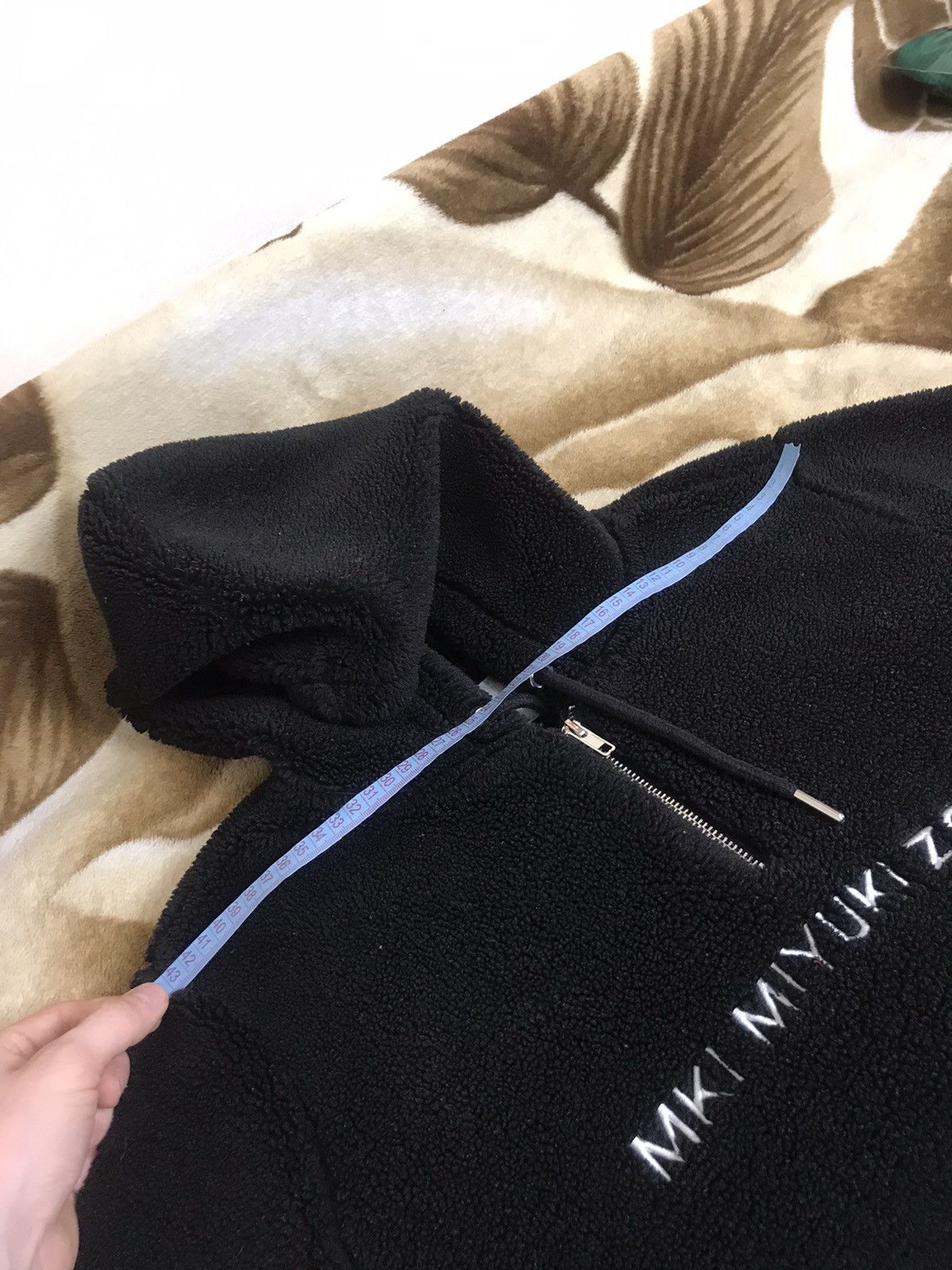 Mki Miyuki Zoku 🔥 MKI MIYUKI ZOKU Sherpa Fleece Hoodie Jacket London Teddy Size US M / EU 48-50 / 2 - 11 Thumbnail