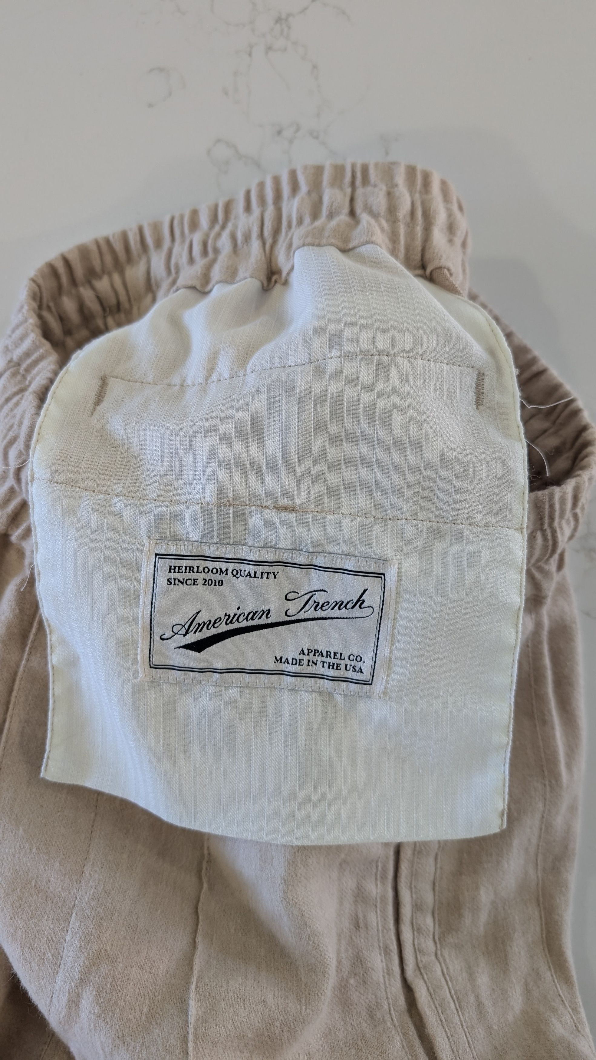 American Trench American Trench French Specialty Linen Track Pants S Size US 31 - 7 Thumbnail
