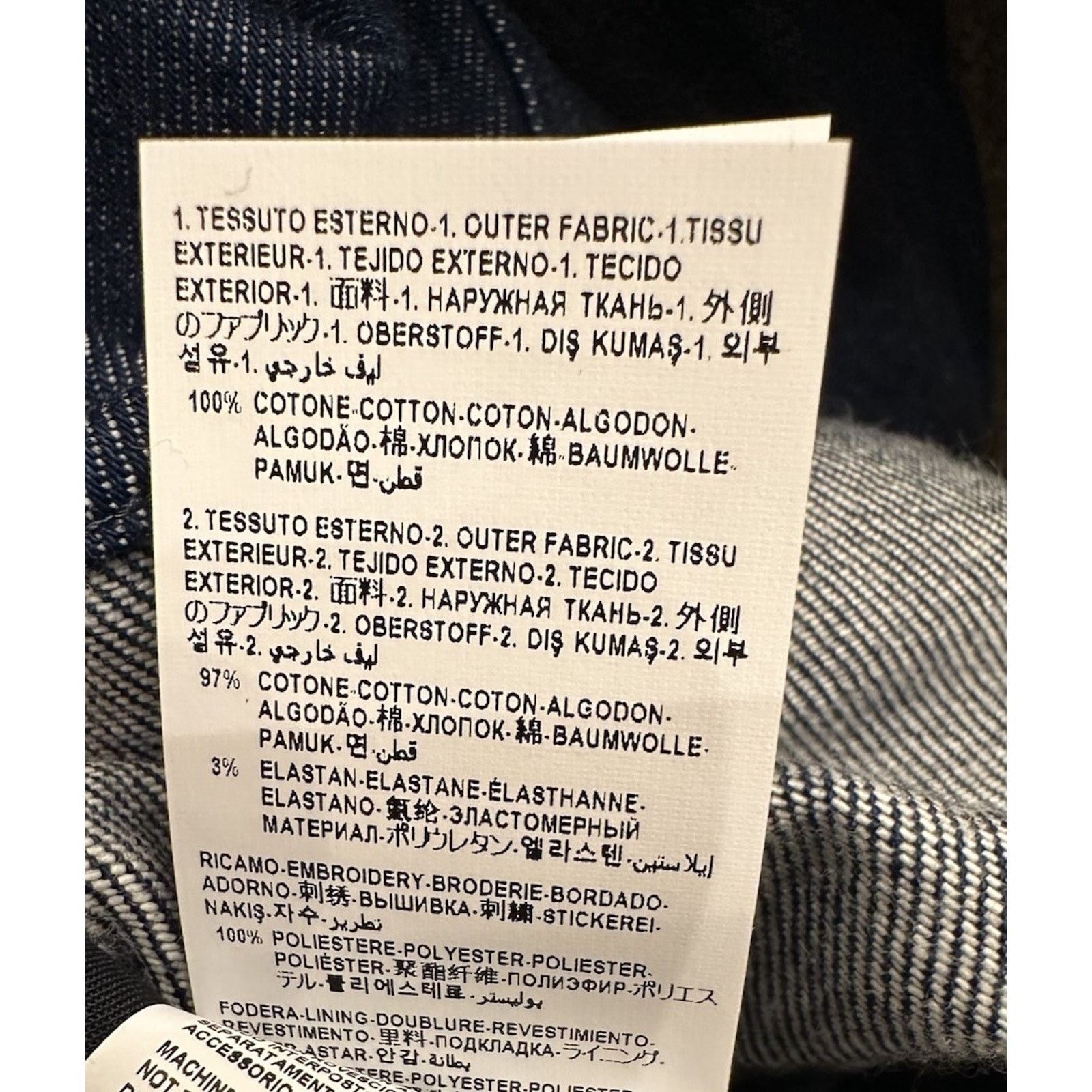 Versace Versace Medusa Blouson Denim Jacket Blue 42 US 1016845 Size US L / EU 52-54 / 3 - 15 Thumbnail