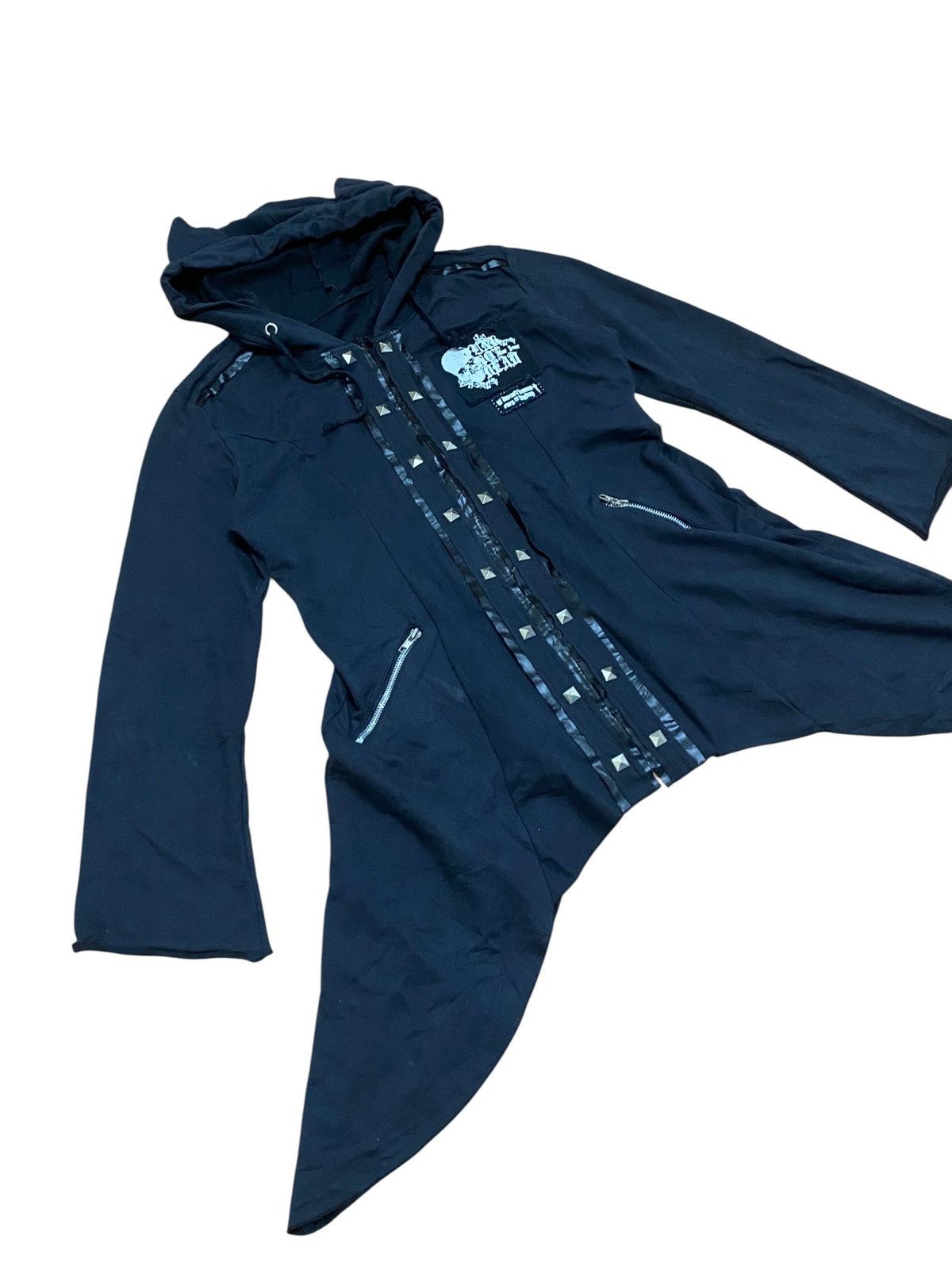 Seditionaries “Japanese Gothic Punk Asymmetrical Zip Hoodie Jacket skull Size US M / EU 48-50 / 2 - 2 Thumbnail