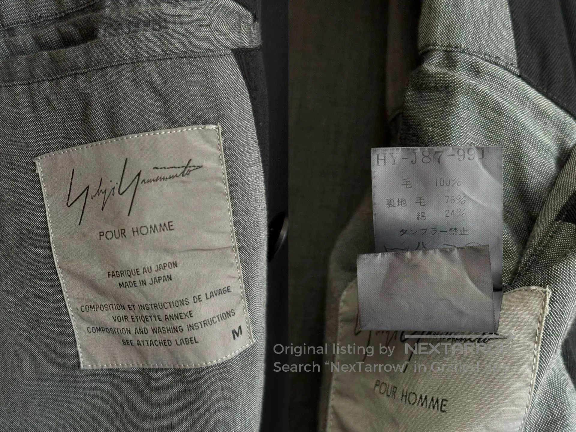 Yohji Yamamoto Yohji Yamamoto Double. Size US M / EU 48-50 / 2 - 9 Thumbnail
