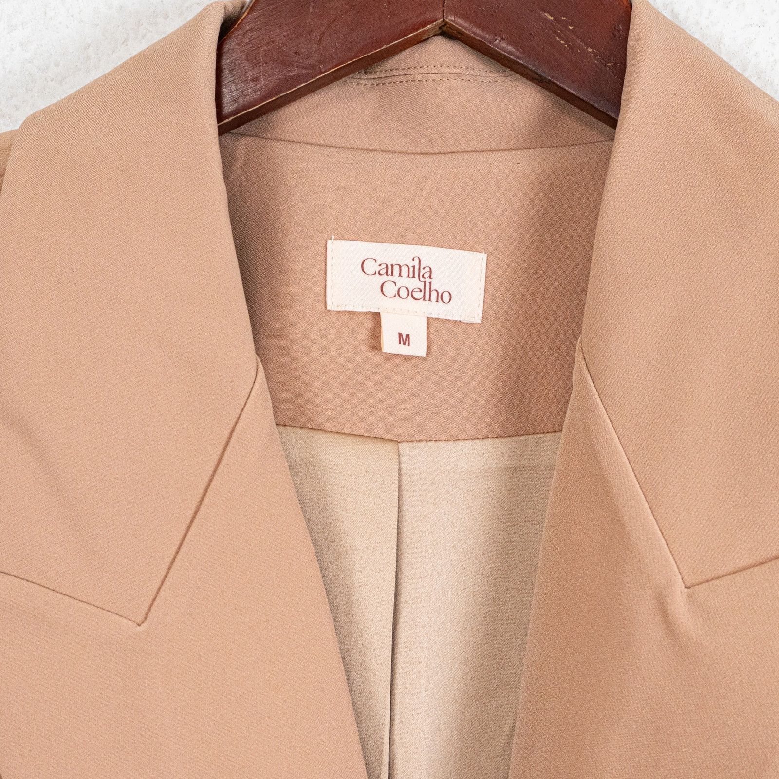 Camila Coelho Camila Coelho Morena Suit Jacket Blazer Nude Toffee Medium Size M / US 6-8 / IT 42-44 - 3 Thumbnail
