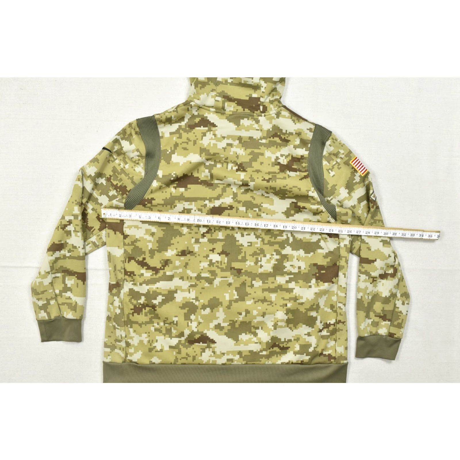 Nike Nike Green Bay Packers NFL Hoodie Sweatshirt Pullover Men 2XL Camouflage Dri-FIT Logo Salute To Service Green Fans Mens Size US XXL / EU 58 / 5 - 3 Thumbnail