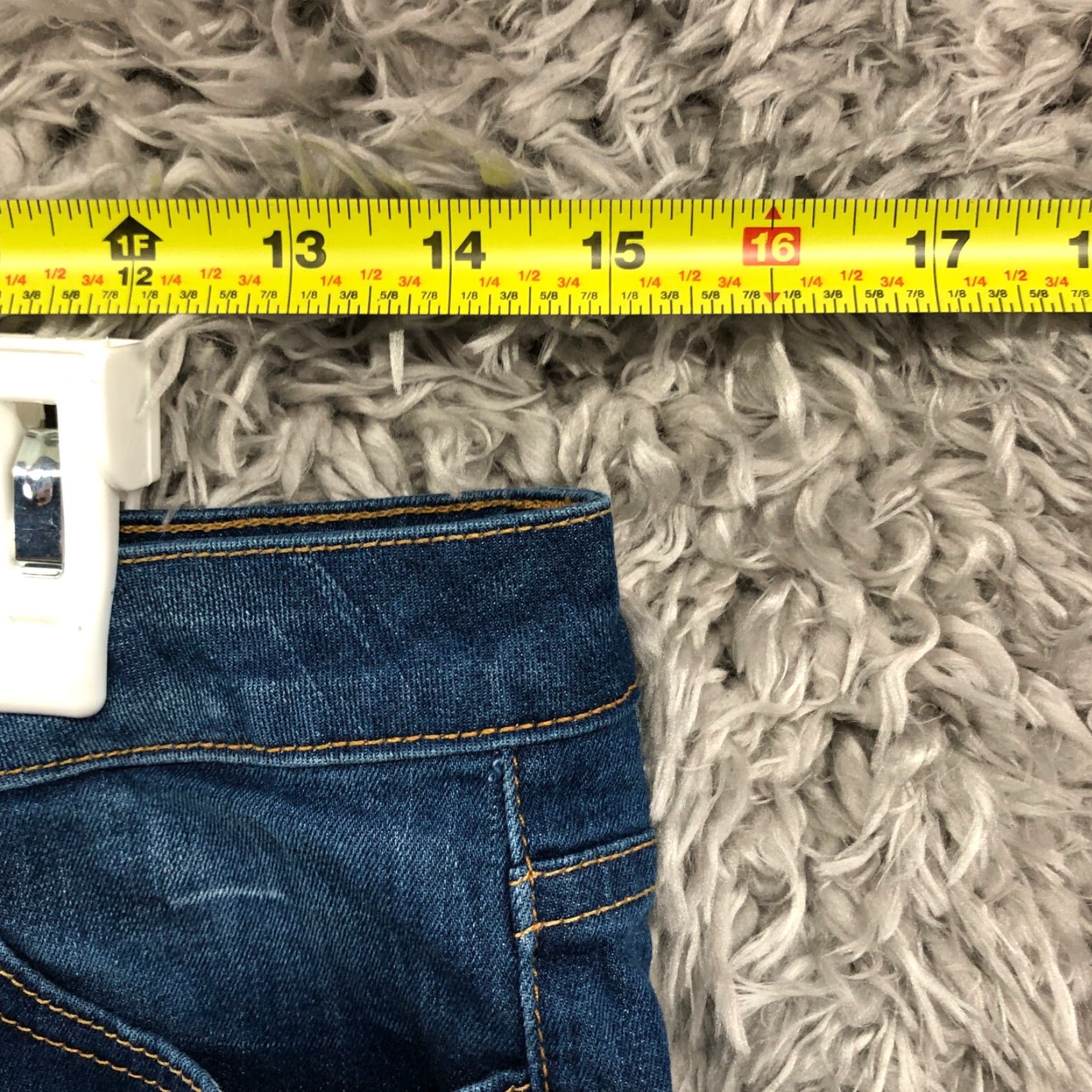 Denime Four Seasons Jeans Womens Size 29 Dark Wash Blue Denim Skinny Size 29" - 2 Thumbnail