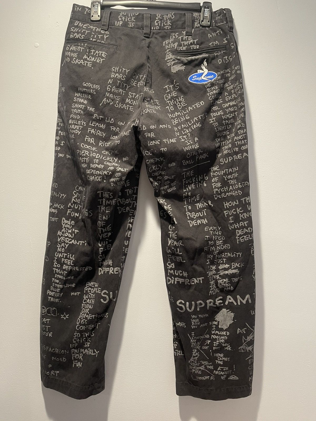 パンツ Supreme Gonz Poems Chino Pant Supreme Gonz Poems Chino Pant (SS23) - $168