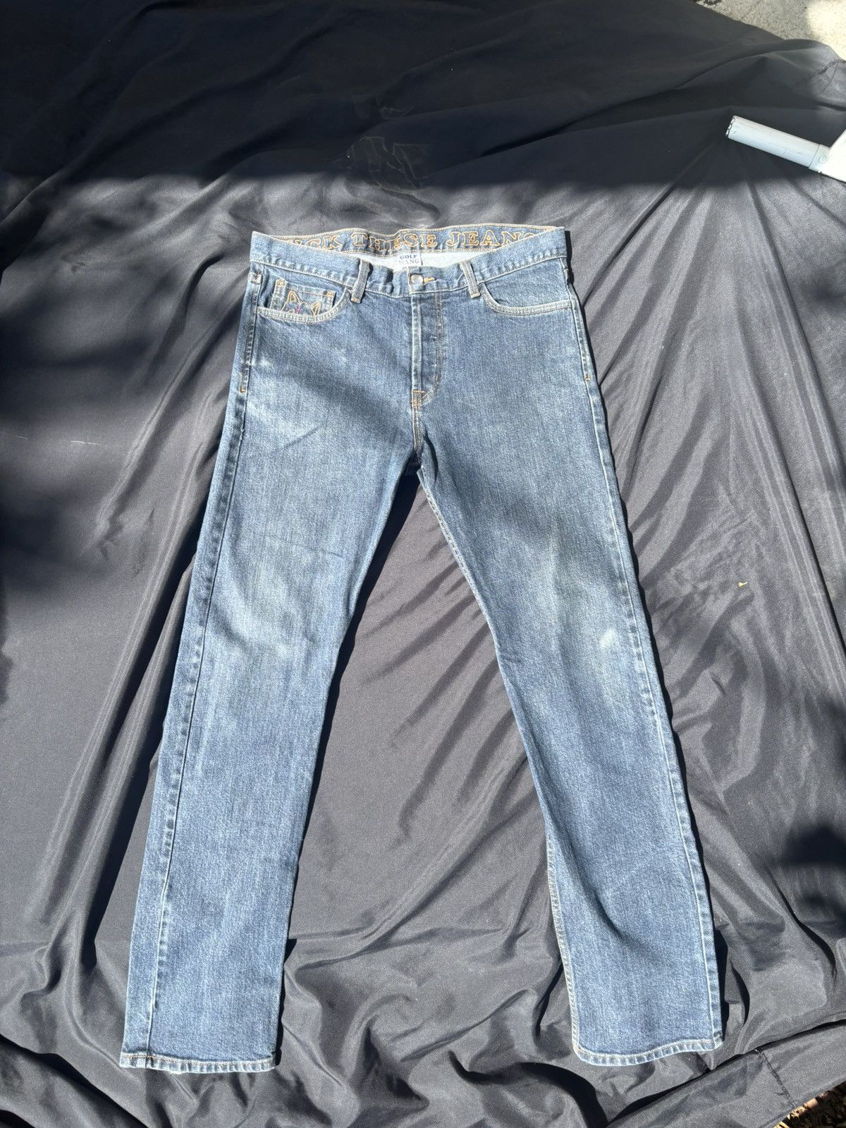 Golf Wang × Odd Future × Tyler The Creator 2013 Golf Wang Denim Jeans Size US 34 / EU 50 - 1 Thumbnail