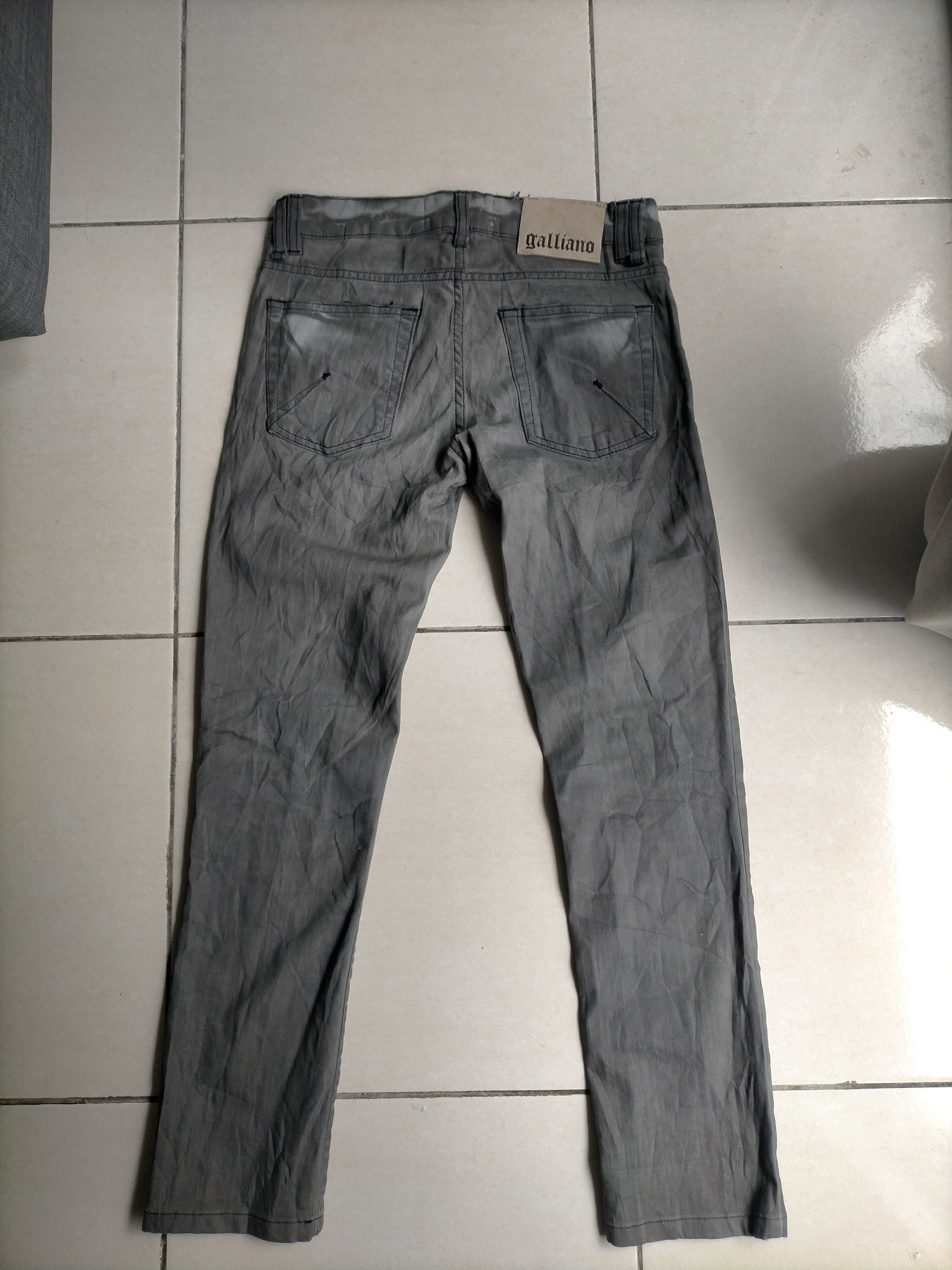 John Galliano Distressed Jeans