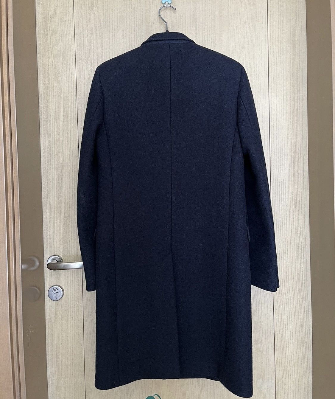 Hedi Slimane Saint Laurent Paris Saint laurent AW13 Allure navy coat Grailed