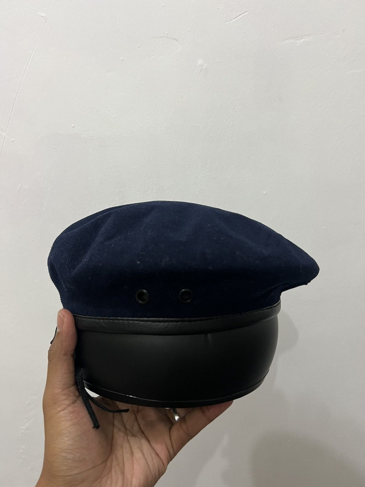 Barrett Top Beret Wool Indigo Vintage Size ONE SIZE - 5 Thumbnail