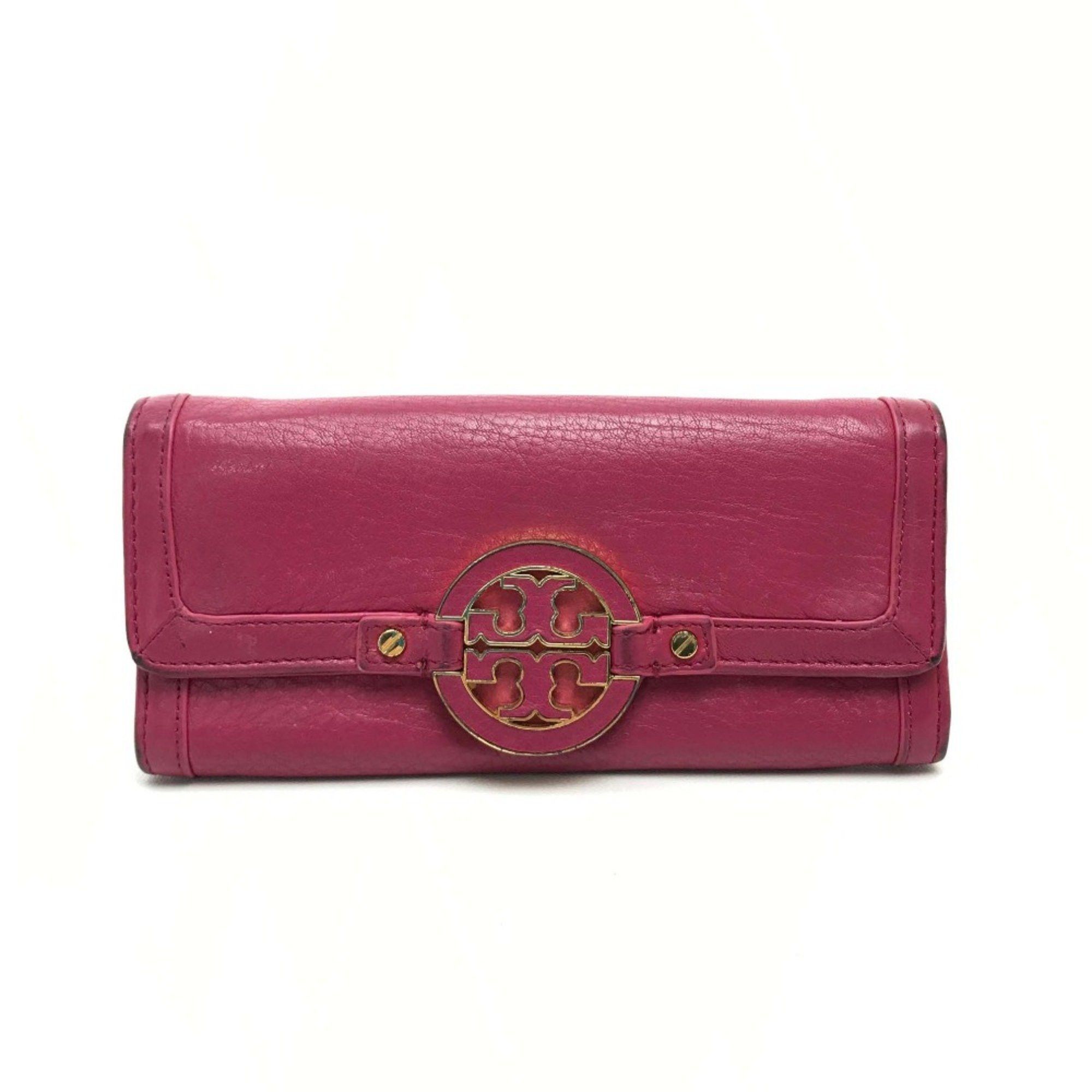 Tory Burch Tory Burch Amanda Continental Folded wallet pink Size ONE SIZE - 1 Thumbnail
