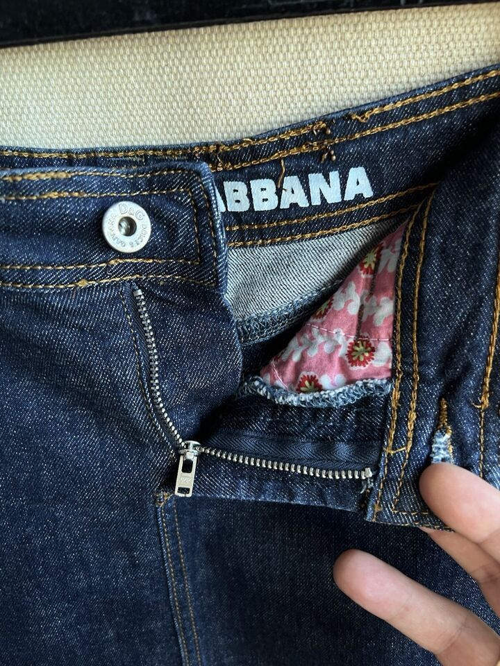 Dolce & Gabbana Dolce & Gabbana Knee Length Denim Skirt Blue Size S Size 28" / US 6 / IT 42 - 12 Thumbnail