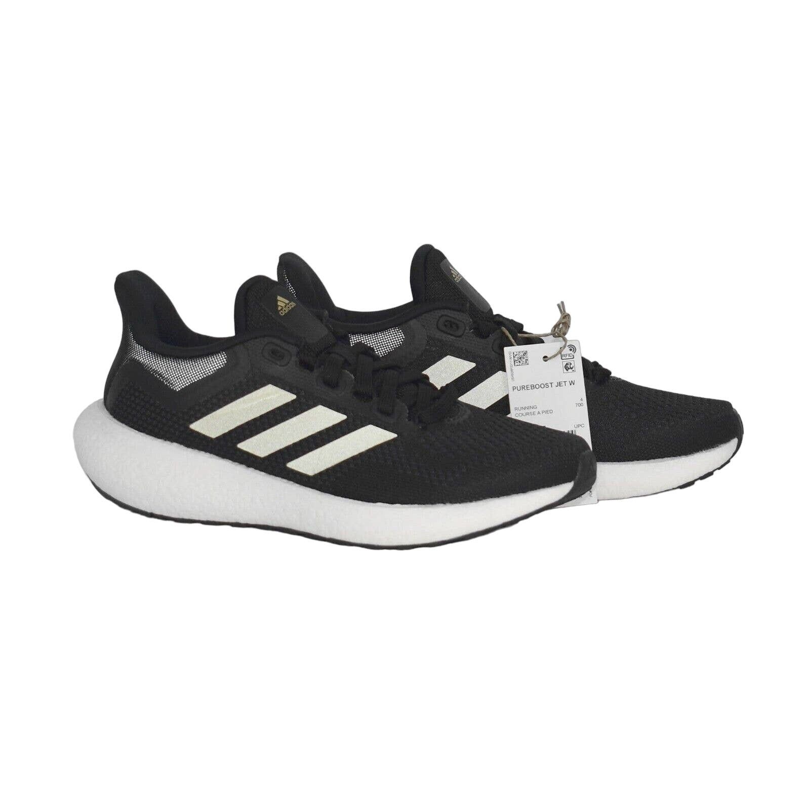 Adidas B5 NIB ADIDAS Pureboost Jet Black Running Shoes GW0907 5.5 Size US 5.5 / IT 35.5 - 2 Thumbnail