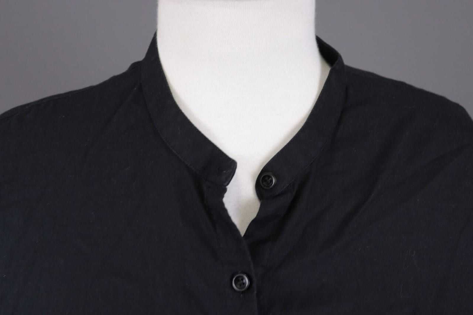 The Kooples The Kooples Black Lightweight Button Down Shirt Size S Size S / US 4 / IT 40 - 2 Thumbnail