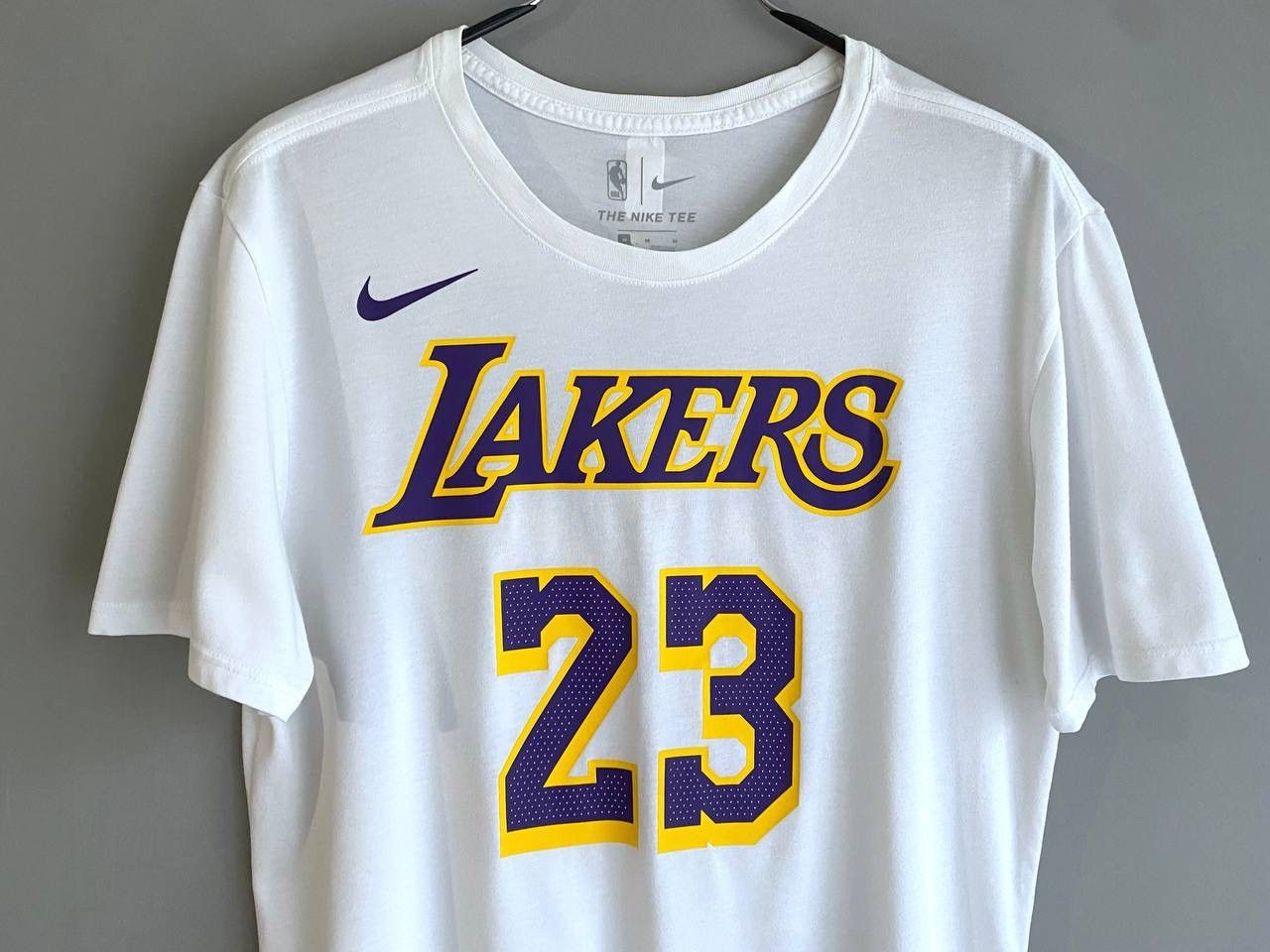 Nike Nike x NBA Men's T-Shirt L.A. Lakers #23 Lebron James Size M Size US M / EU 48-50 / 2 - 5 Thumbnail