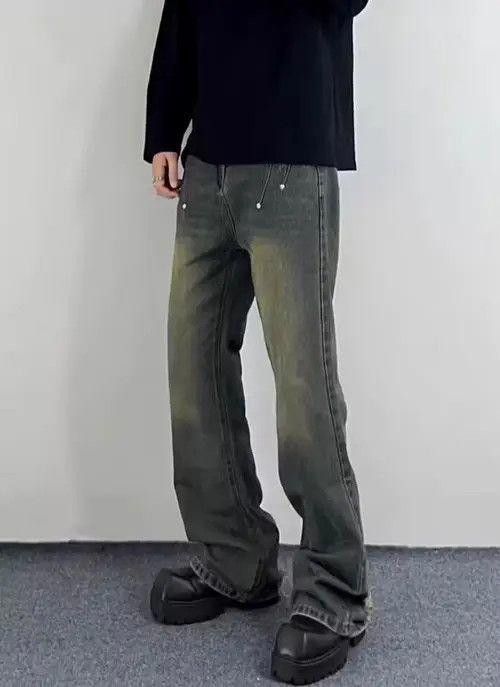 Other Wide Leg Denim Jeans Size US 34 / EU 50 - 3 Thumbnail