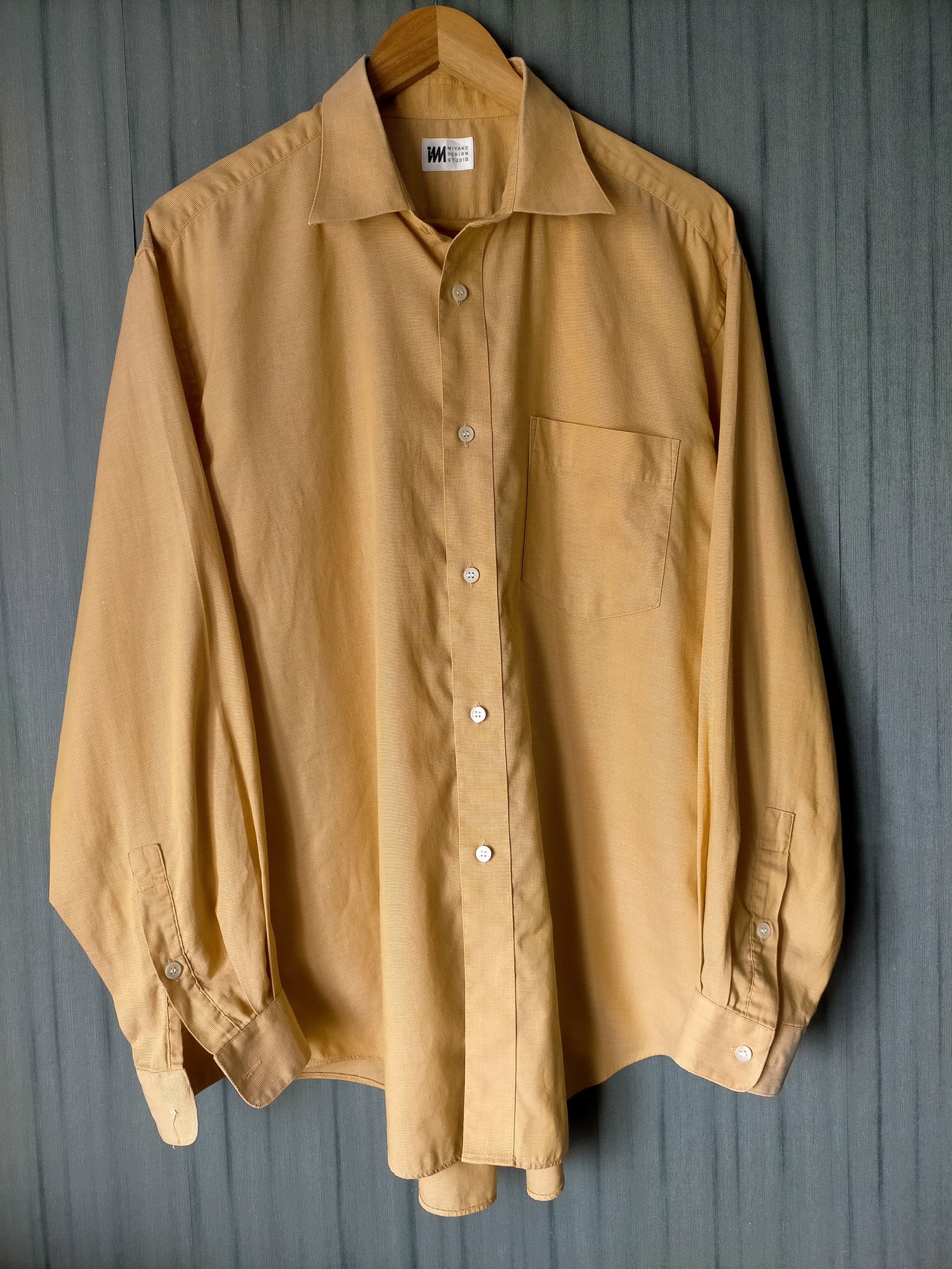 Issey Miyake Issey Miyake Design Studio Wool Rayon Shirt Button ups Size US L / EU 52-54 / 3 - 4 Thumbnail