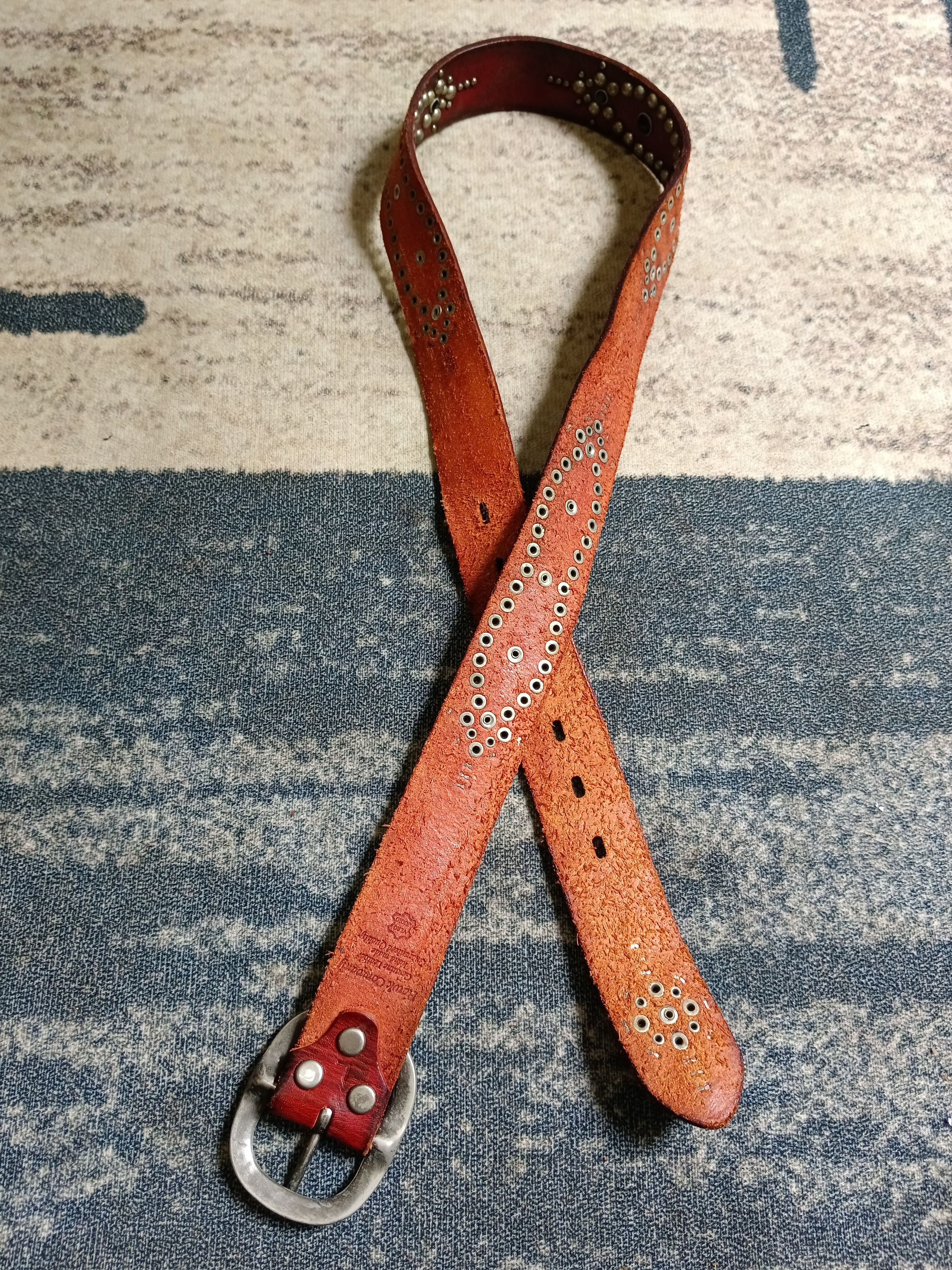 Hawk × Leather HAWK COMPANY PATINA LEATHER STUDD Size ONE SIZE - 3 Thumbnail