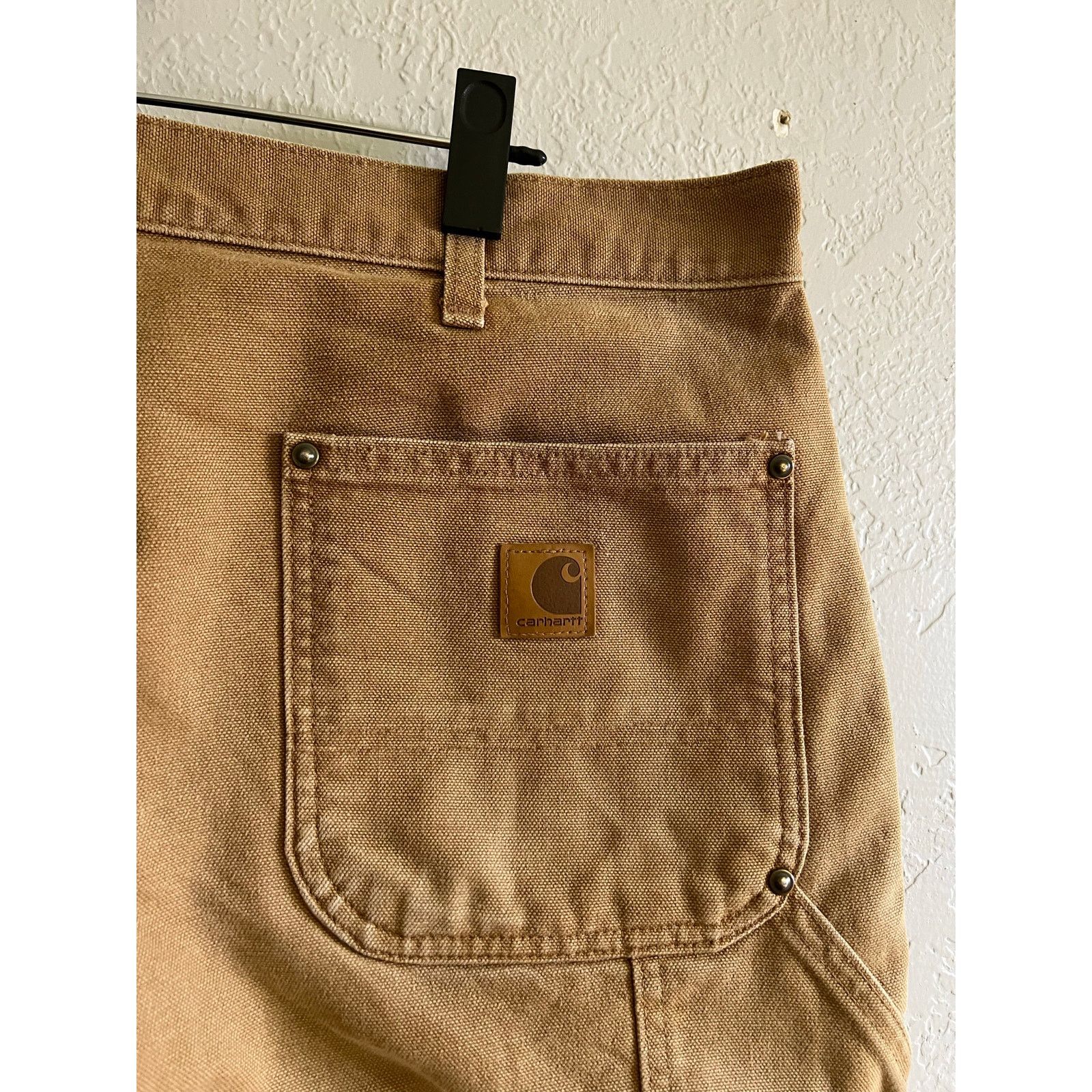 Carhartt Vintage Carhartt Pants Mens 38x32 Brown B136 Double knee Y2K Size US 38 / EU 54 - 4 Thumbnail