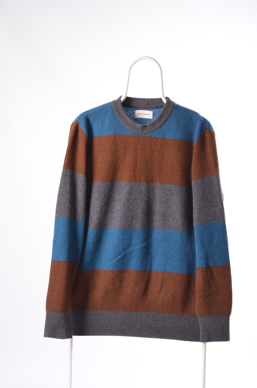 Oliver Spencer Oliver Spencer Striped Wool Sweater multicolor Size US S / EU 44-46 / 1 - 1 Thumbnail