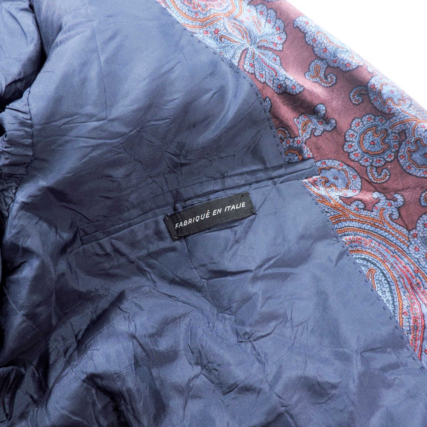 Francesco Smalto FRANCESCO SMALTO SHINY PAISLEY SUITS BLAZER Size 50R - 4 Thumbnail