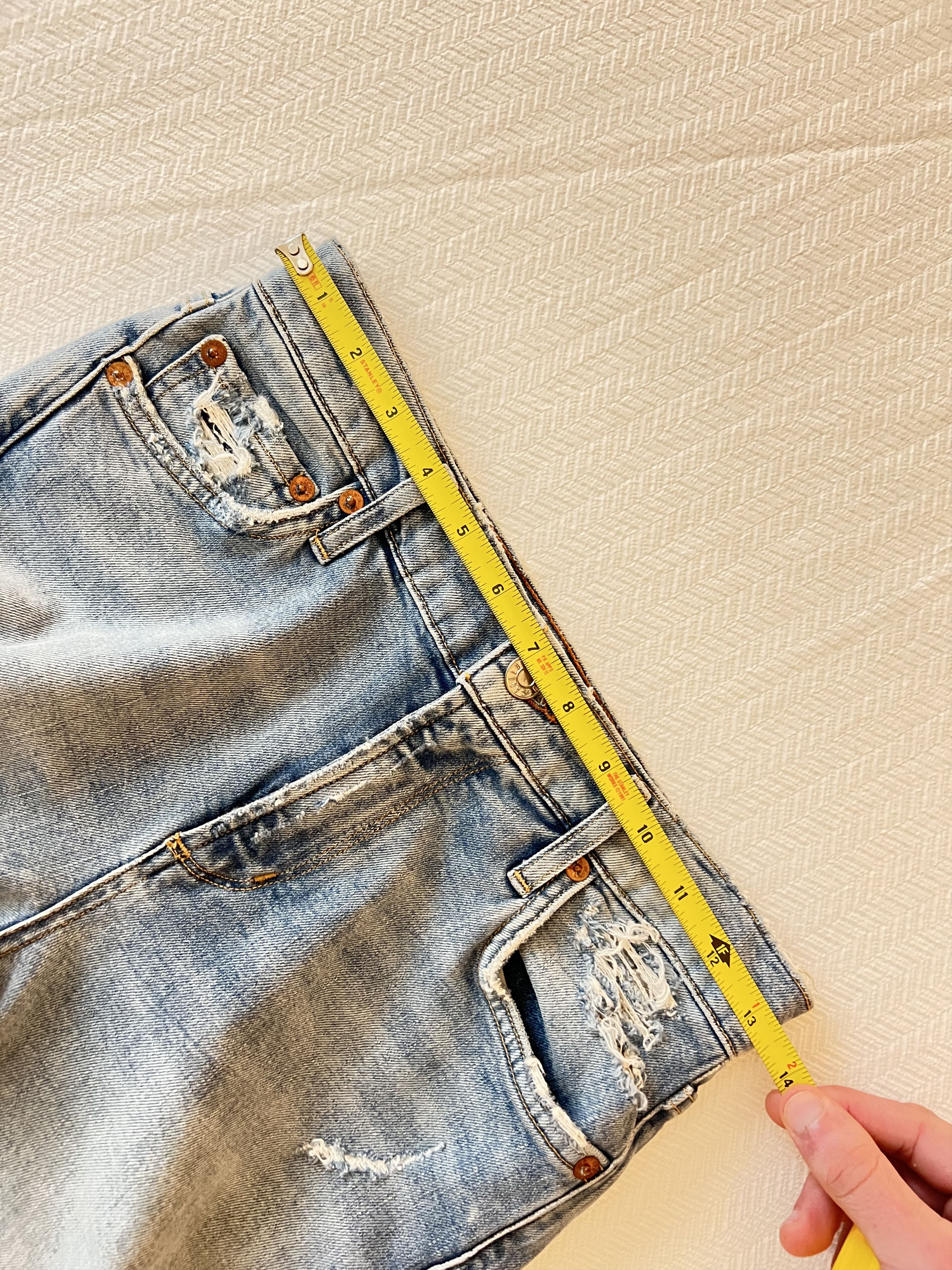 Agolde Agolde Sophie Crop High Waisted Ripped Ankle Jeans Size 26" / US 2 / IT 38 - 6 Thumbnail