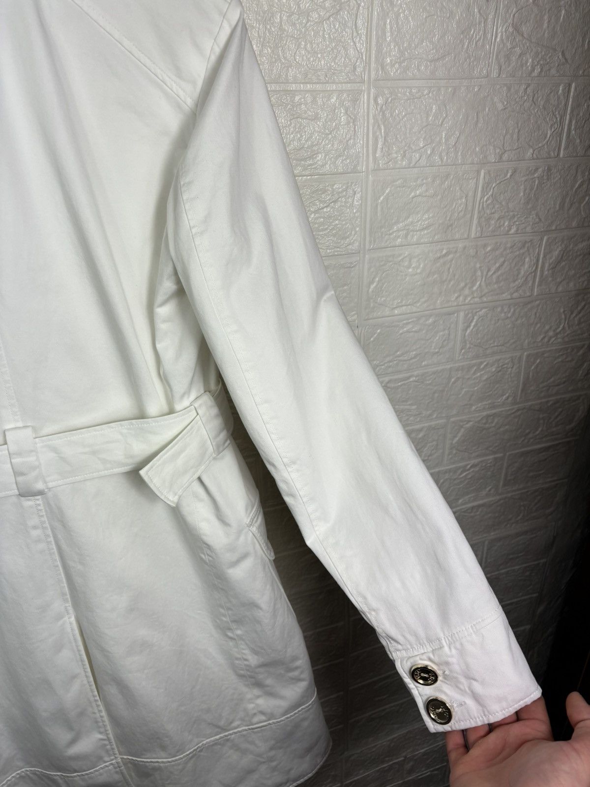 Versace Jeans Couture Versace Jeans Couture White Jacket Women’s Size S Size S / US 4 / IT 40 - 14 Thumbnail