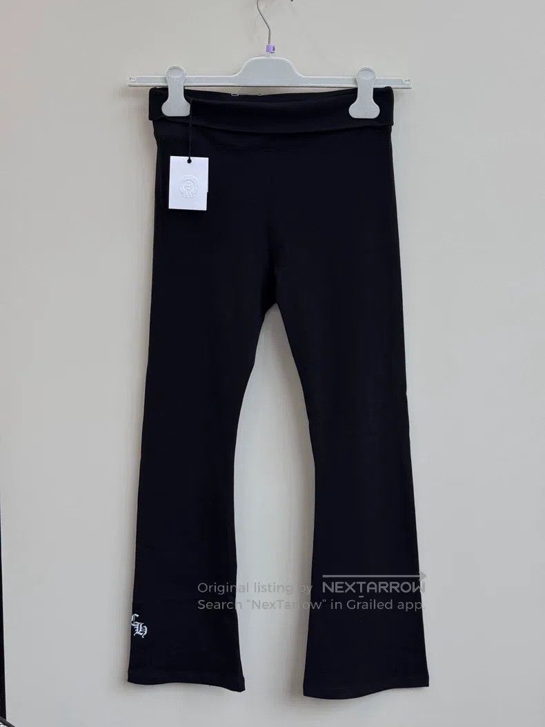 Chrome Hearts CHROME HEARTS Size S Black high-waist yoga pants and casual Size US 30 / EU 46 - 2 Thumbnail