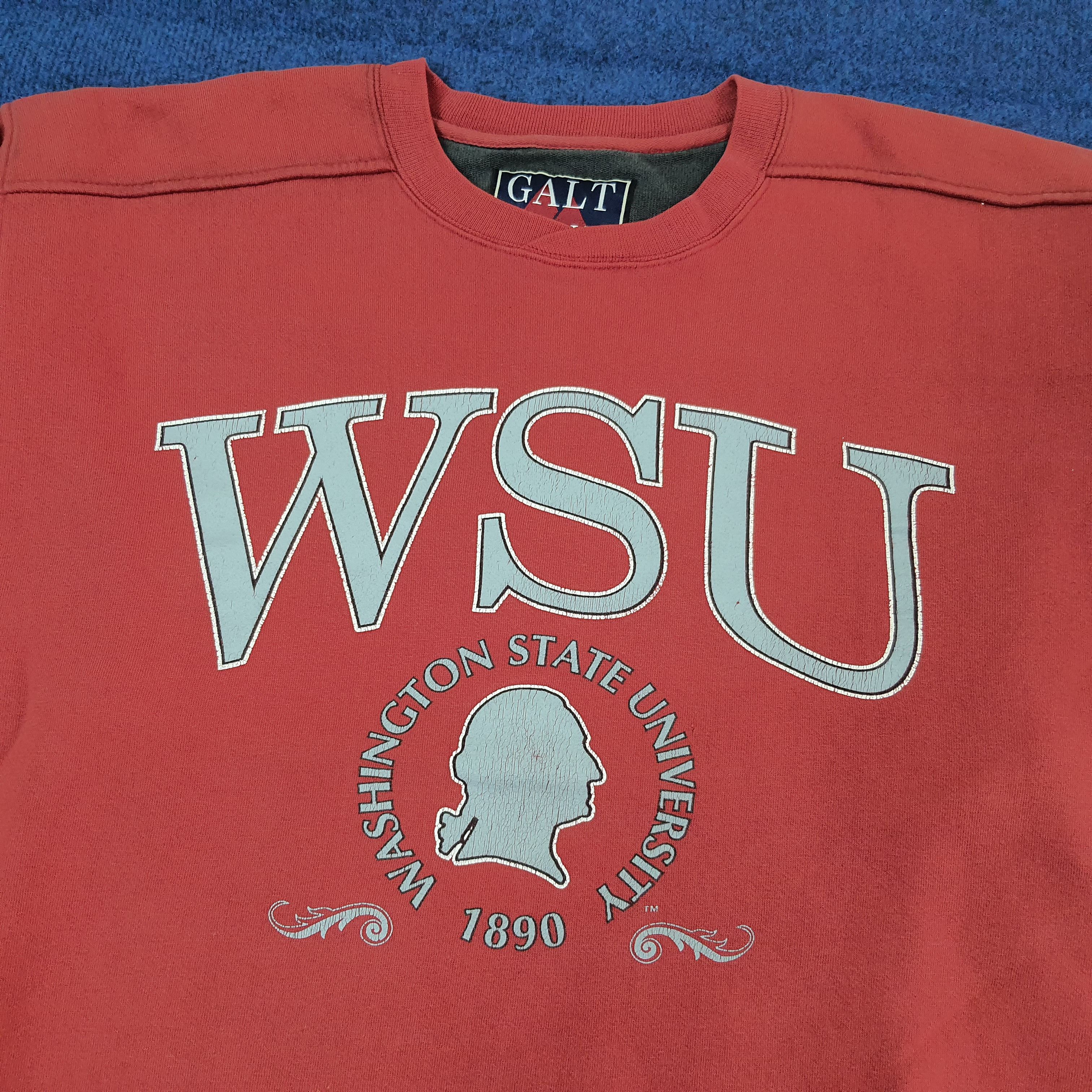 Vintage Vintage WSU Washington State University Sweatshirt C251N20 Size US XL / EU 56 / 4 - 2 Thumbnail