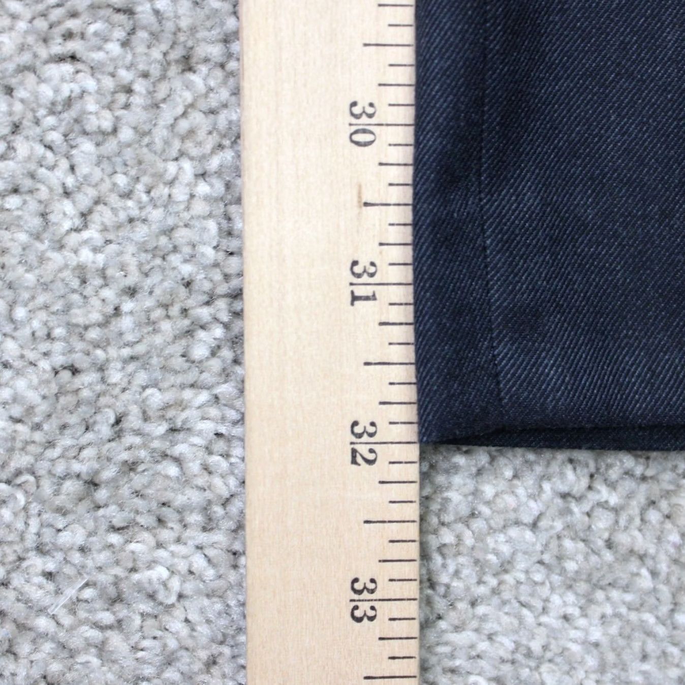 Ralph Lauren LAUREN Ralph Lauren Pants Mens 36x32 Blue Flat Front Poly/Rayon Blend Stretch Dress Pants Mens Regular Size US 36 / EU 52 - 3 Thumbnail