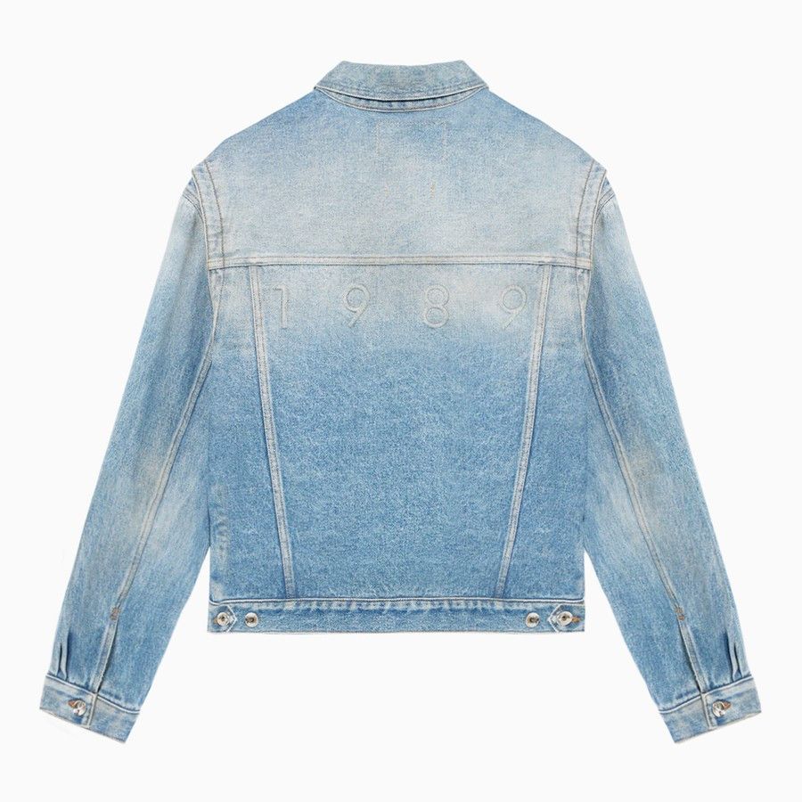 1989 STUDIO o1d2blof1124 Denim Jacket in Light Blue Size US S / EU 44-46 / 1 - 2 Thumbnail