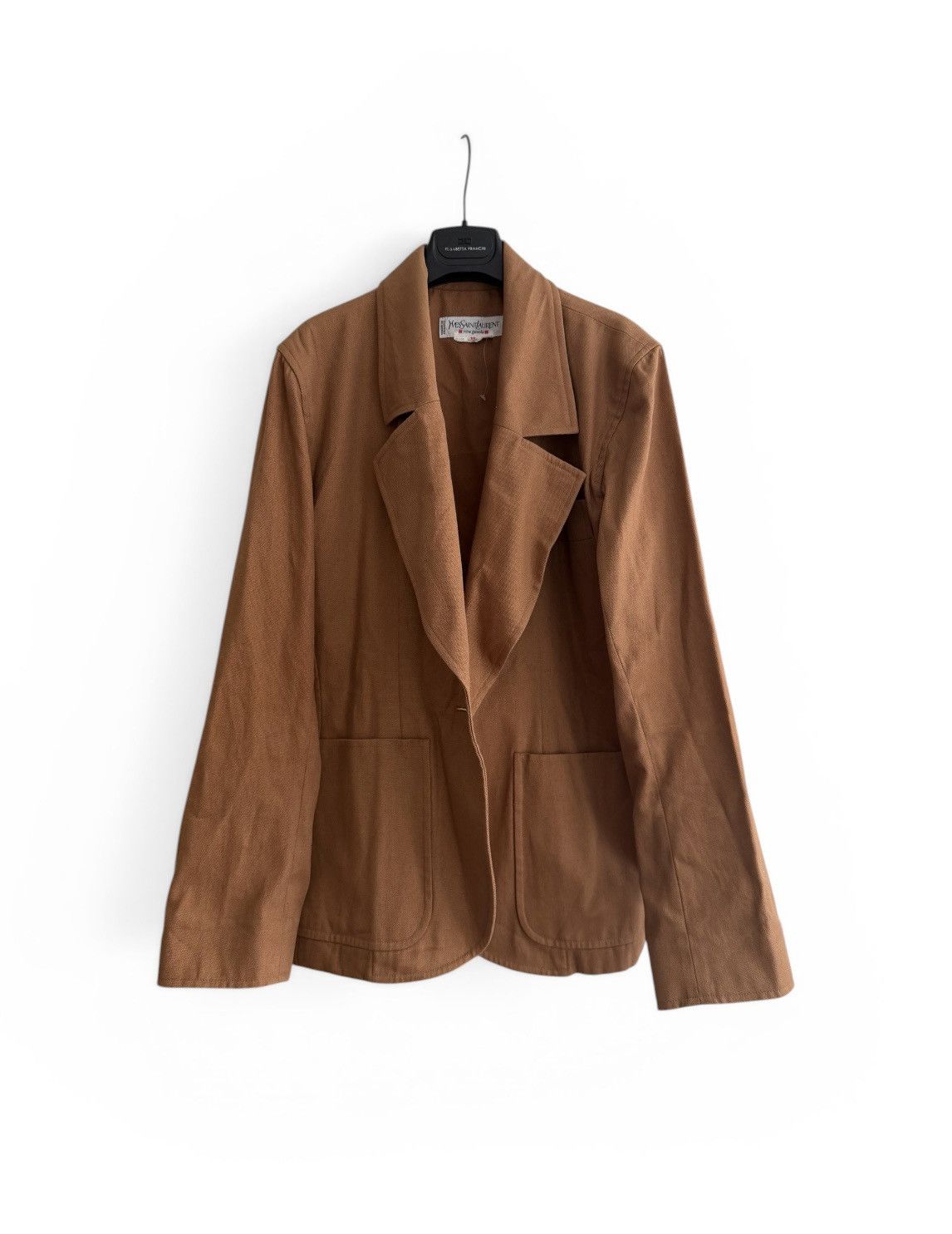 Yves Saint Laurent Vintage Yves Saint Laurent Rive Gauche Blazer Jacket Size XS / US 0-2 / IT 36-38 - 1 Thumbnail