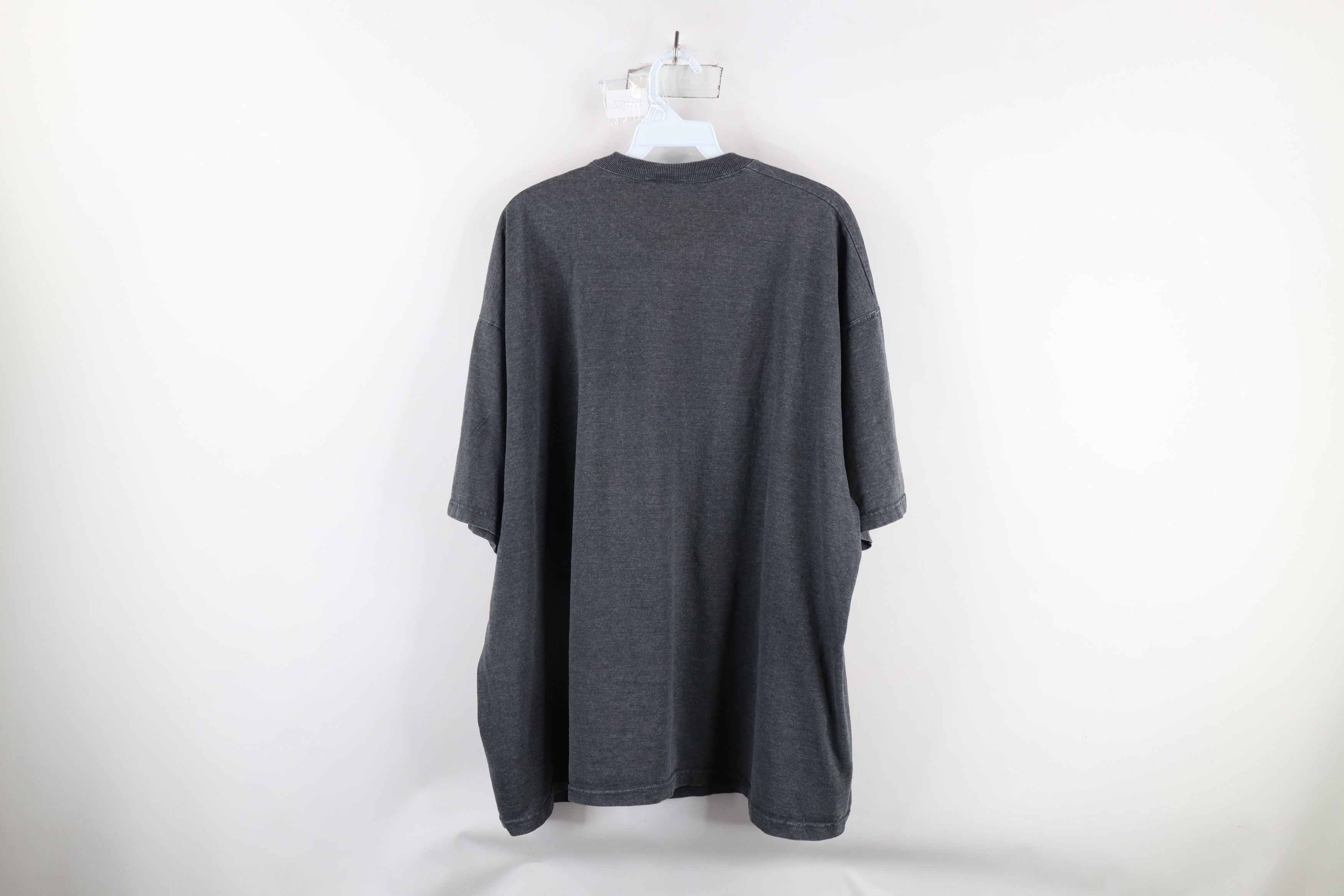 Vintage Vintage 90s Wilson Blank Short Sleeve T-Shirt Heather Gray Size US XXL / EU 58 / 5 - 10 Thumbnail
