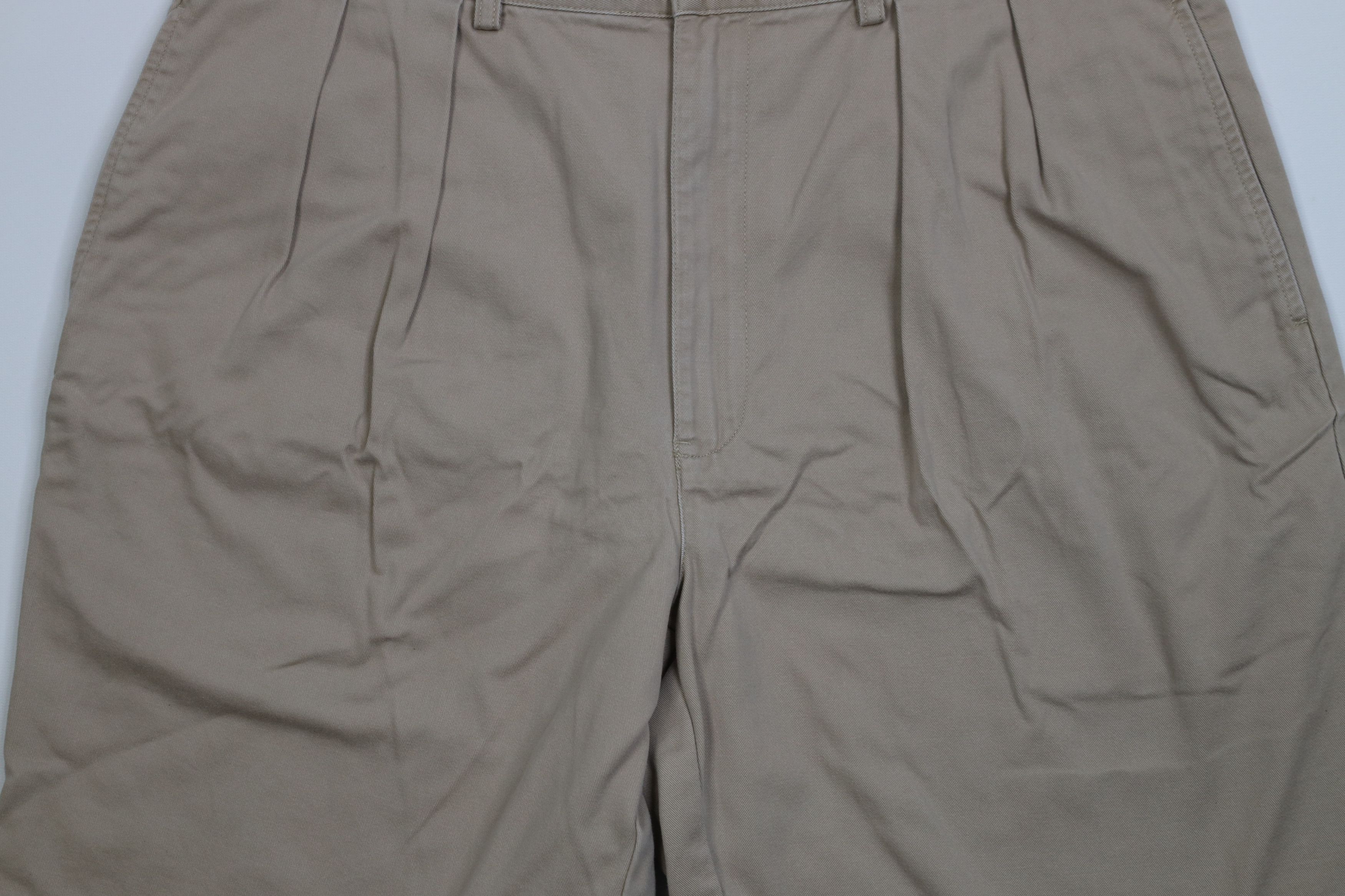 Ralph Lauren Vintage 90s Ralph Lauren Chino Golf Shorts Beige Cotton Size US 38 / EU 54 - 3 Thumbnail