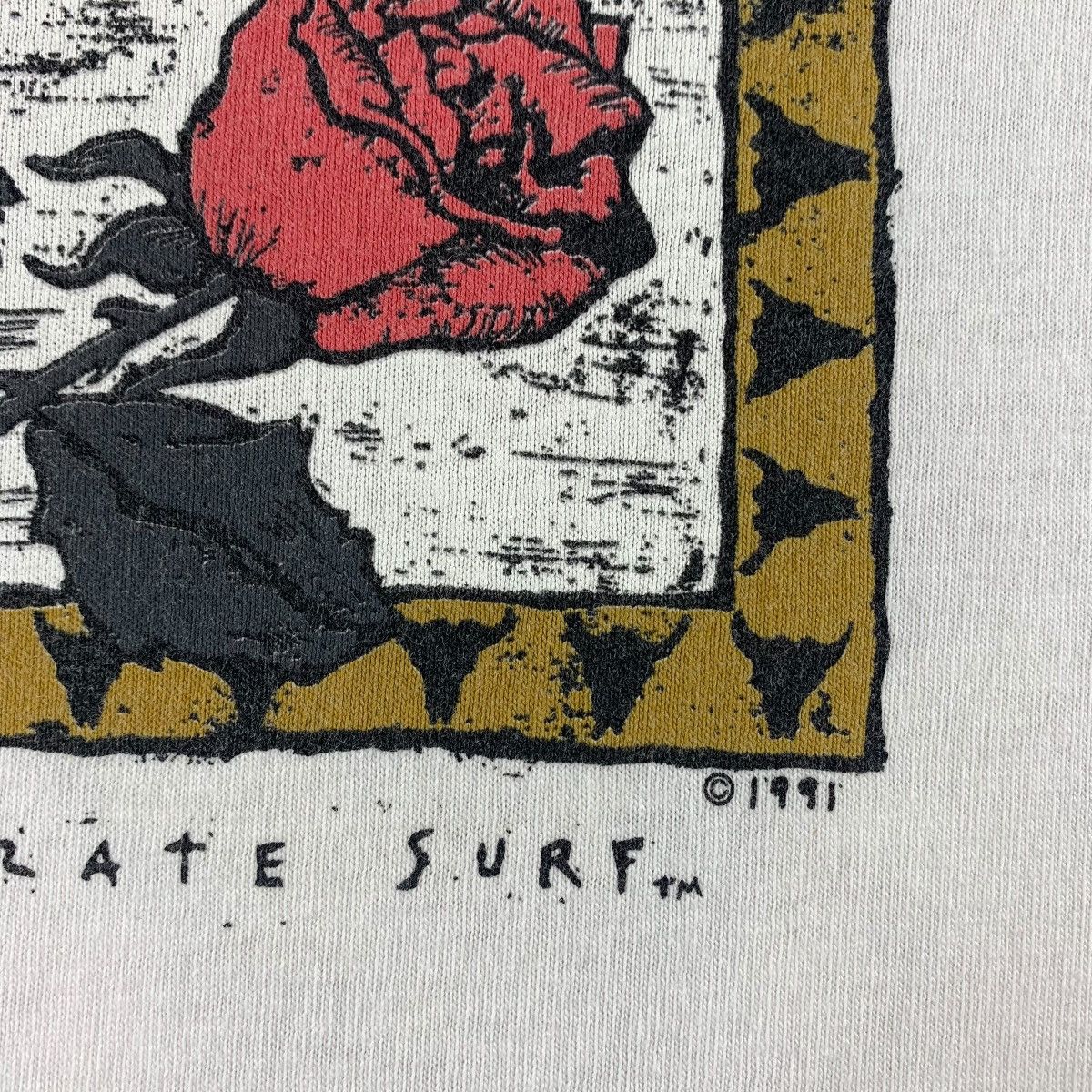 Vintage Vintage 90s PIRATE SURF Back hittee Size US L / EU 52-54 / 3 - 9 Thumbnail
