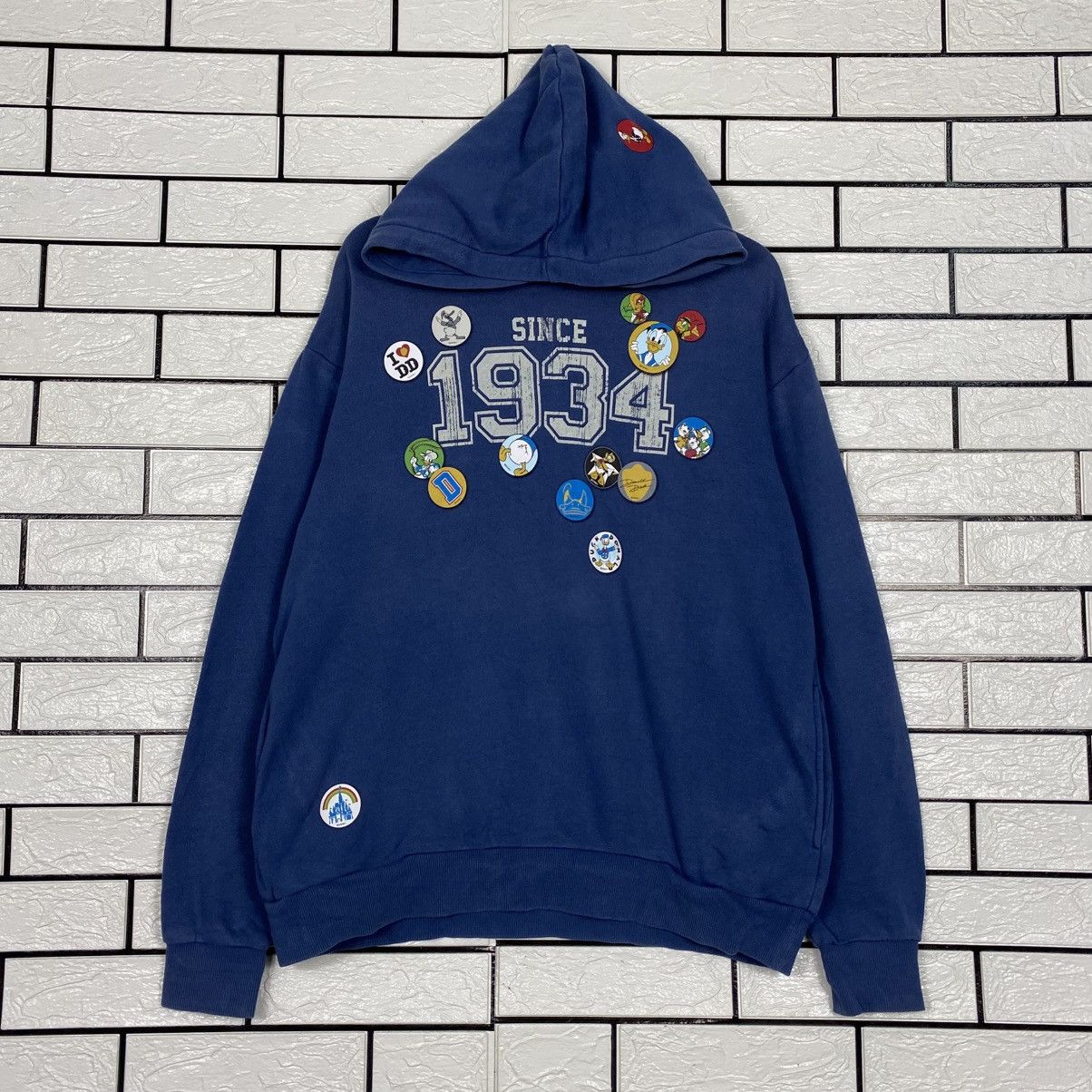Japanese Brand Tokyo Disney Resort Big Logo Mickey Mouse Size US L / EU 52-54 / 3 - 2 Thumbnail