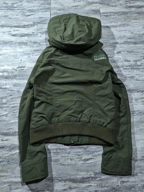 Hollister y2k hollister crop fitted hooded jacket Size M / US 6-8 / IT 42-44 - 2 Thumbnail