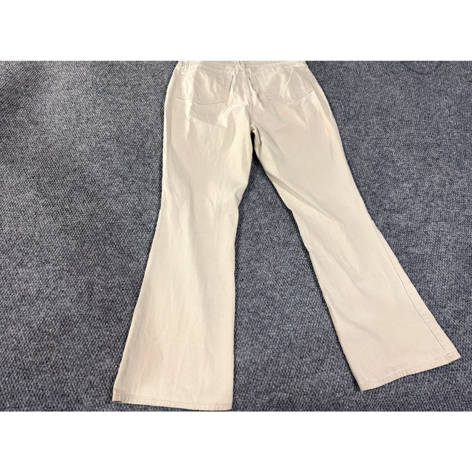NYDJ NYDJ Jeans Womens 14 Beige Flare Lift Tuck Stretch Denim Slimming Regular 5-Pocket Dark Beige Color Winter Spring Summer Fall Womens Jeans Size 36" / US 14 / IT 50 - 7 Thumbnail