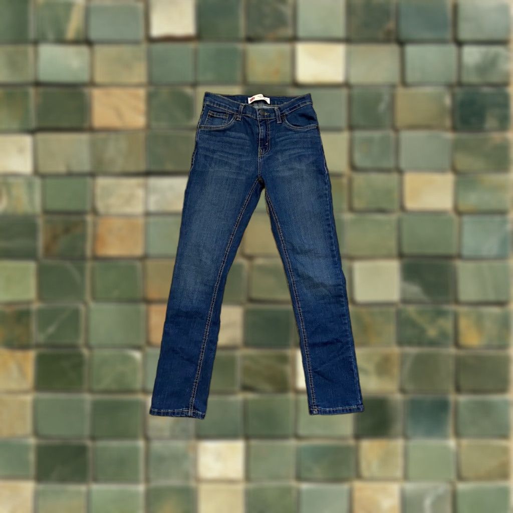 Levi's Levi’s 511 Jeans Womens Blue Straight Performance SZ 14 W27xL27 Size 36" / US 14 / IT 50 - 1 Thumbnail