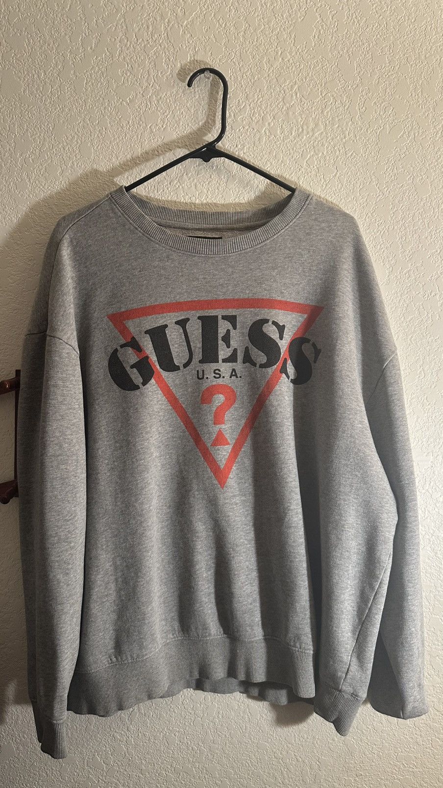 Guess GUESS CLASSIC LOGO CREWNECK Size US L / EU 52-54 / 3 - 1 Thumbnail