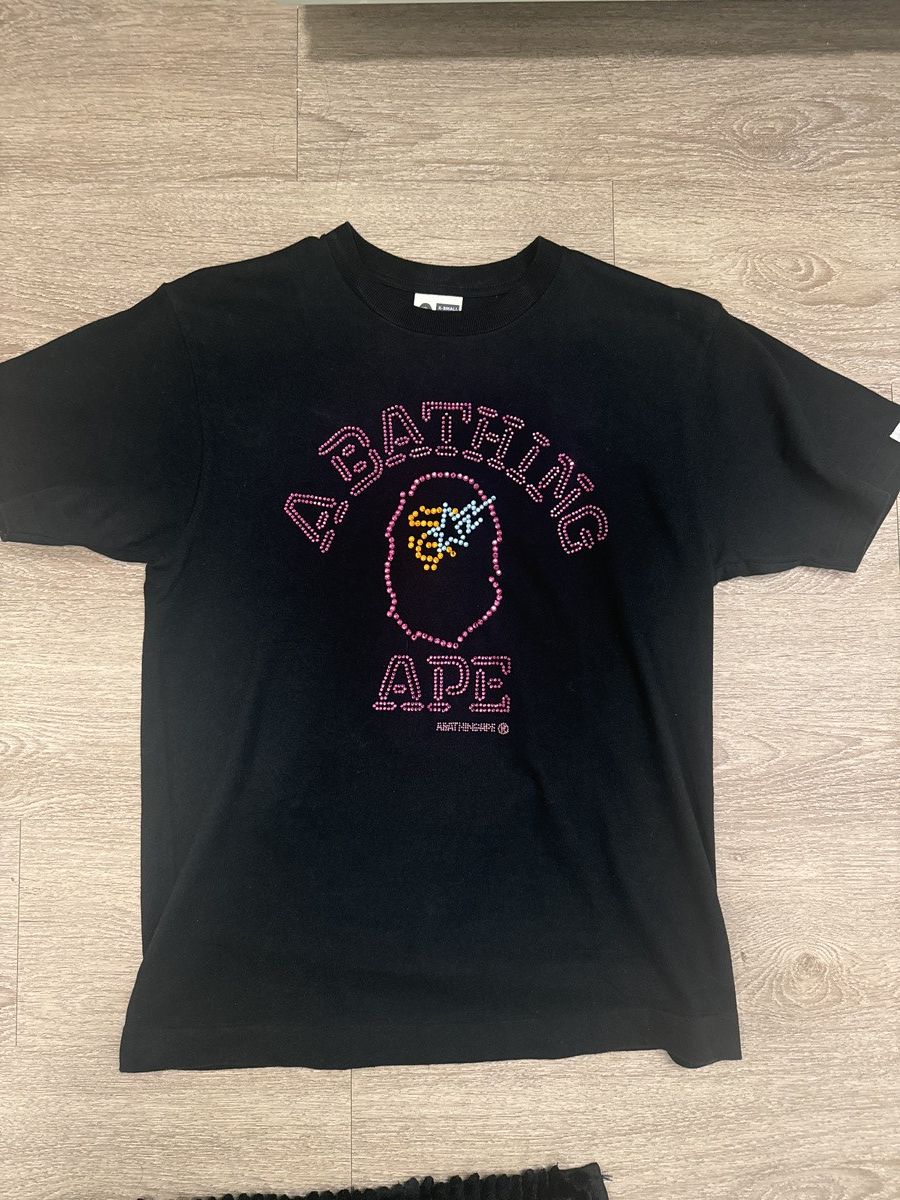 Bape BAPE NEON APEHEAD TEE Size US M / EU 48-50 / 2 - 1 Thumbnail